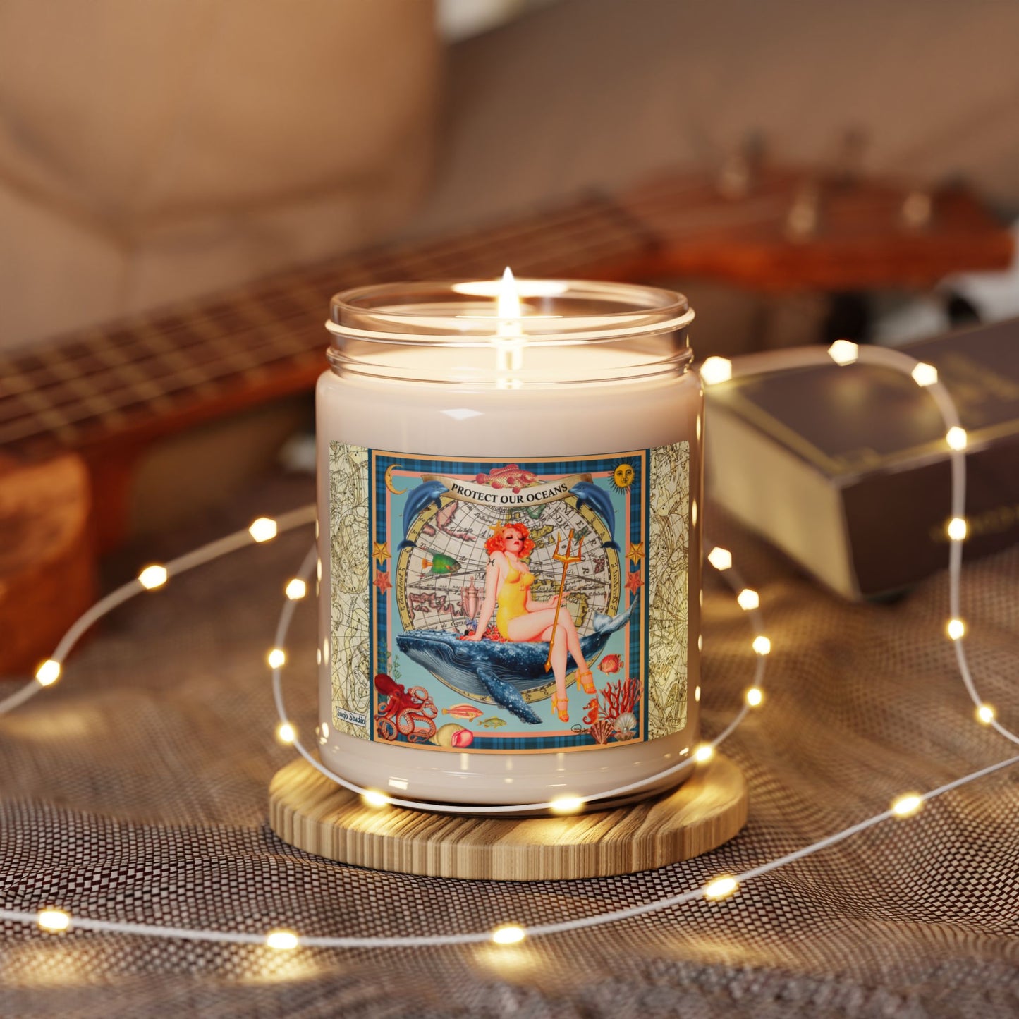 Protect Our Oceans - Scented Soy Candle, 9oz