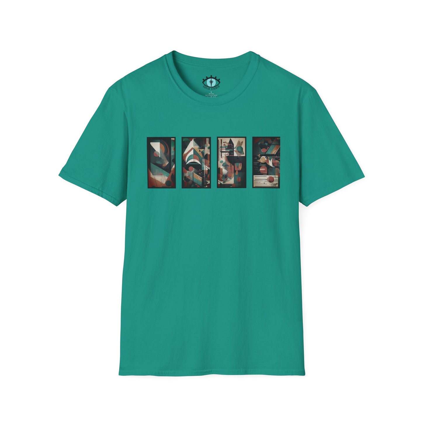 “Cityscape” Abstract Art - Unisex T-Shirt