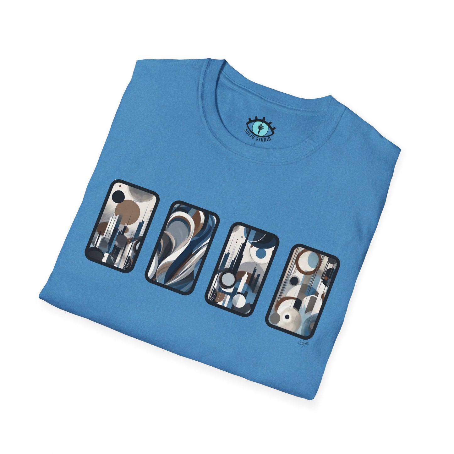 “Skyline” Abstract Art - Unisex T-Shirt
