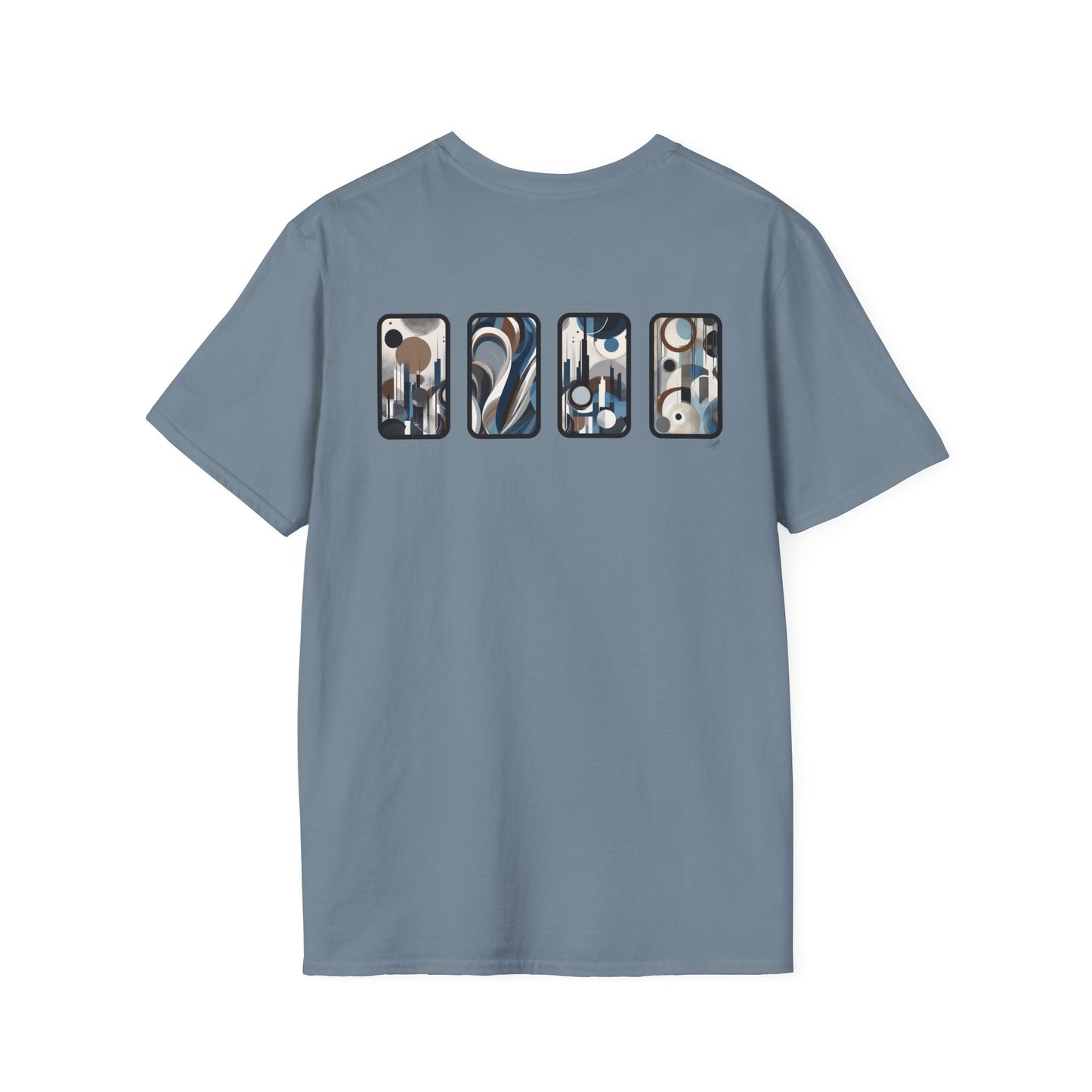 “Skyline” Abstract Art - Unisex T-Shirt