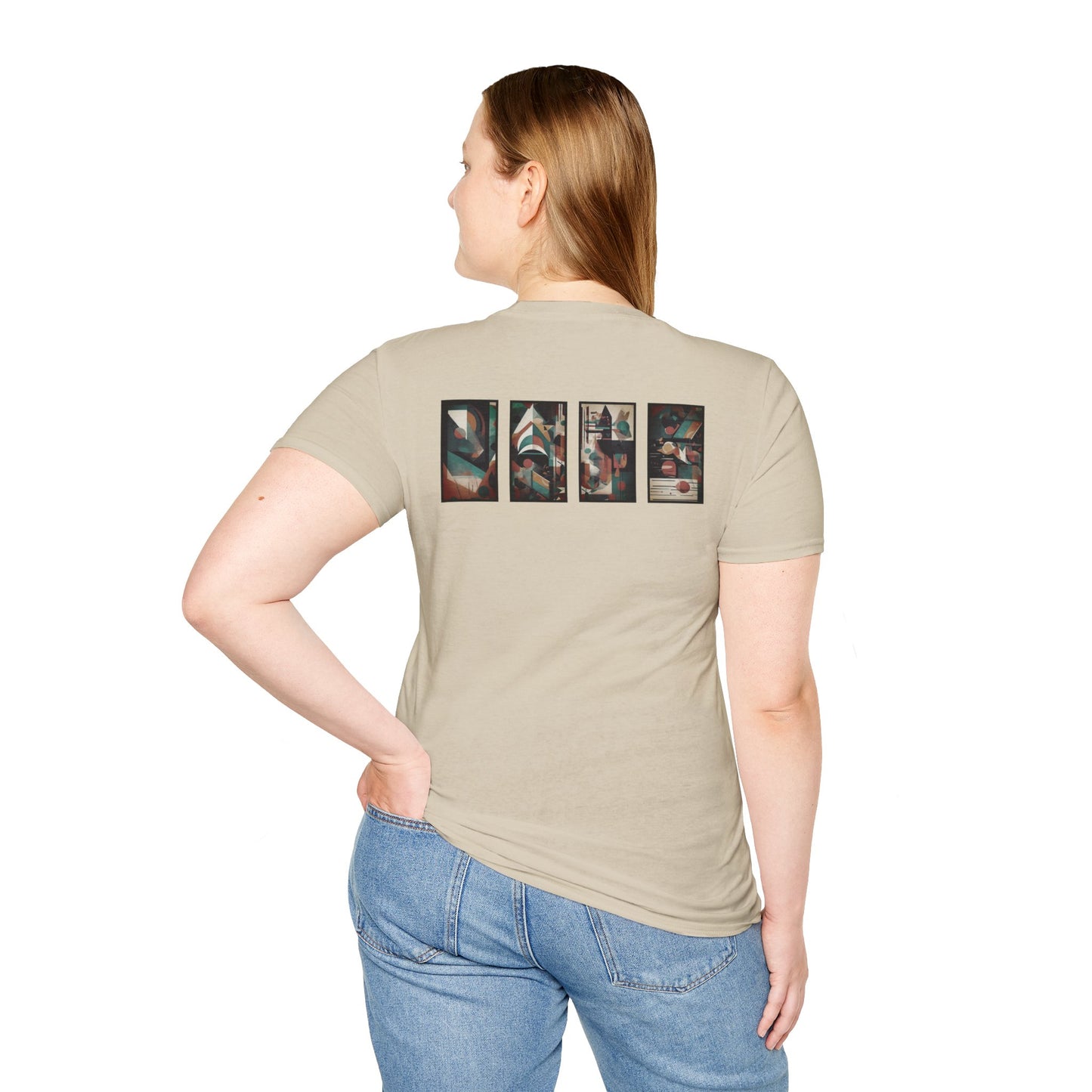 “Cityscape” Abstract Art - Unisex T-Shirt