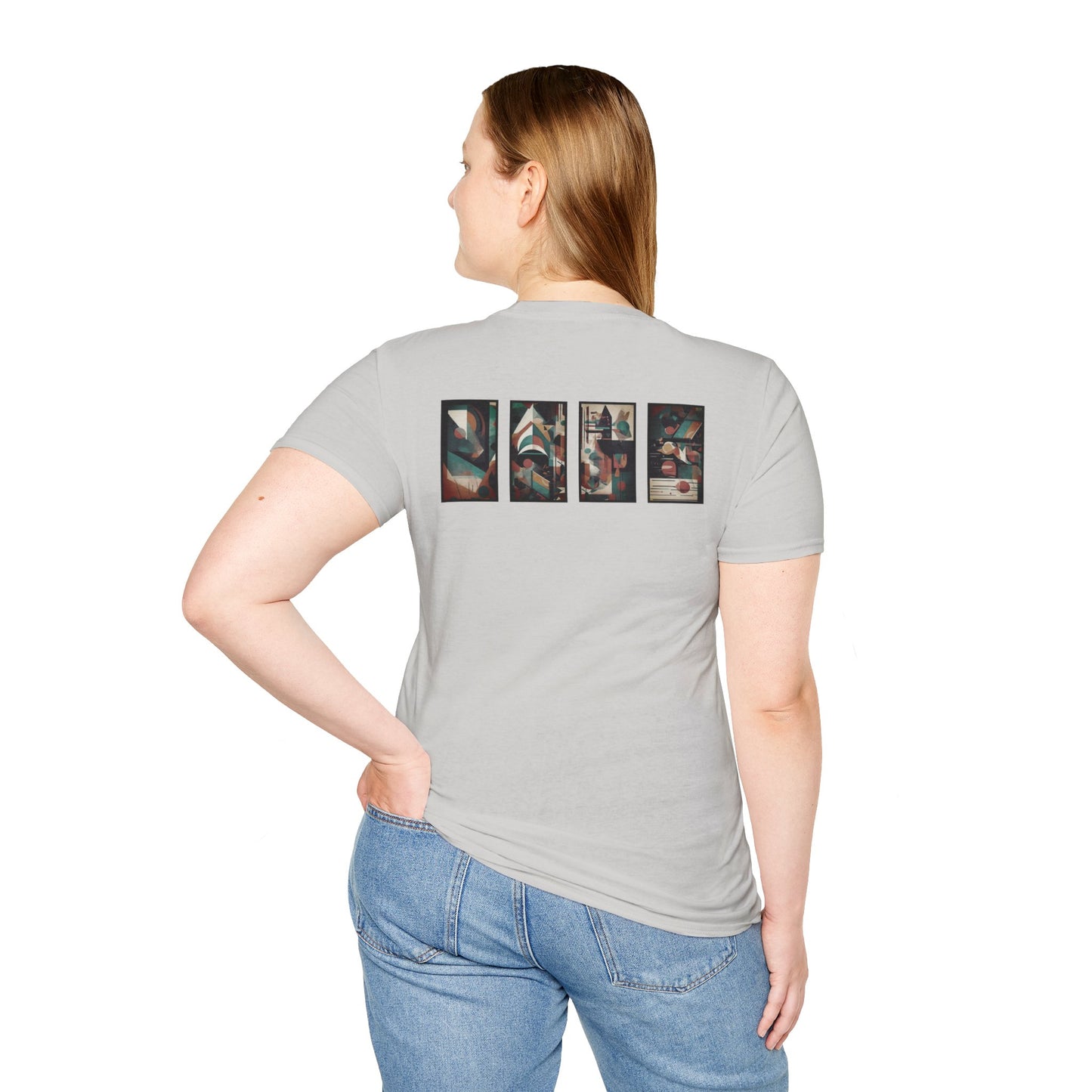 “Cityscape” Abstract Art - Unisex T-Shirt
