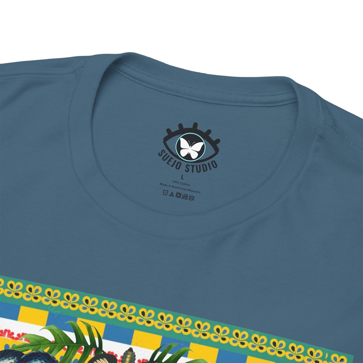 Mona Lisa Medusa - Unisex Cotton T-Shirt