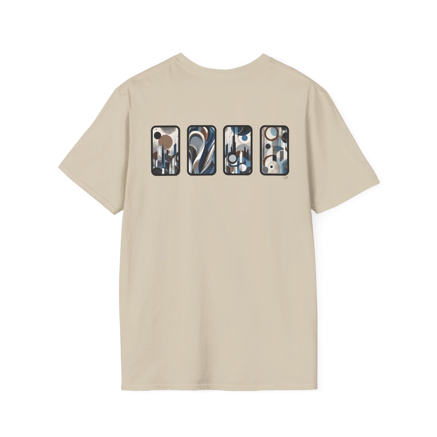 “Skyline” Abstract Art - Unisex T-Shirt