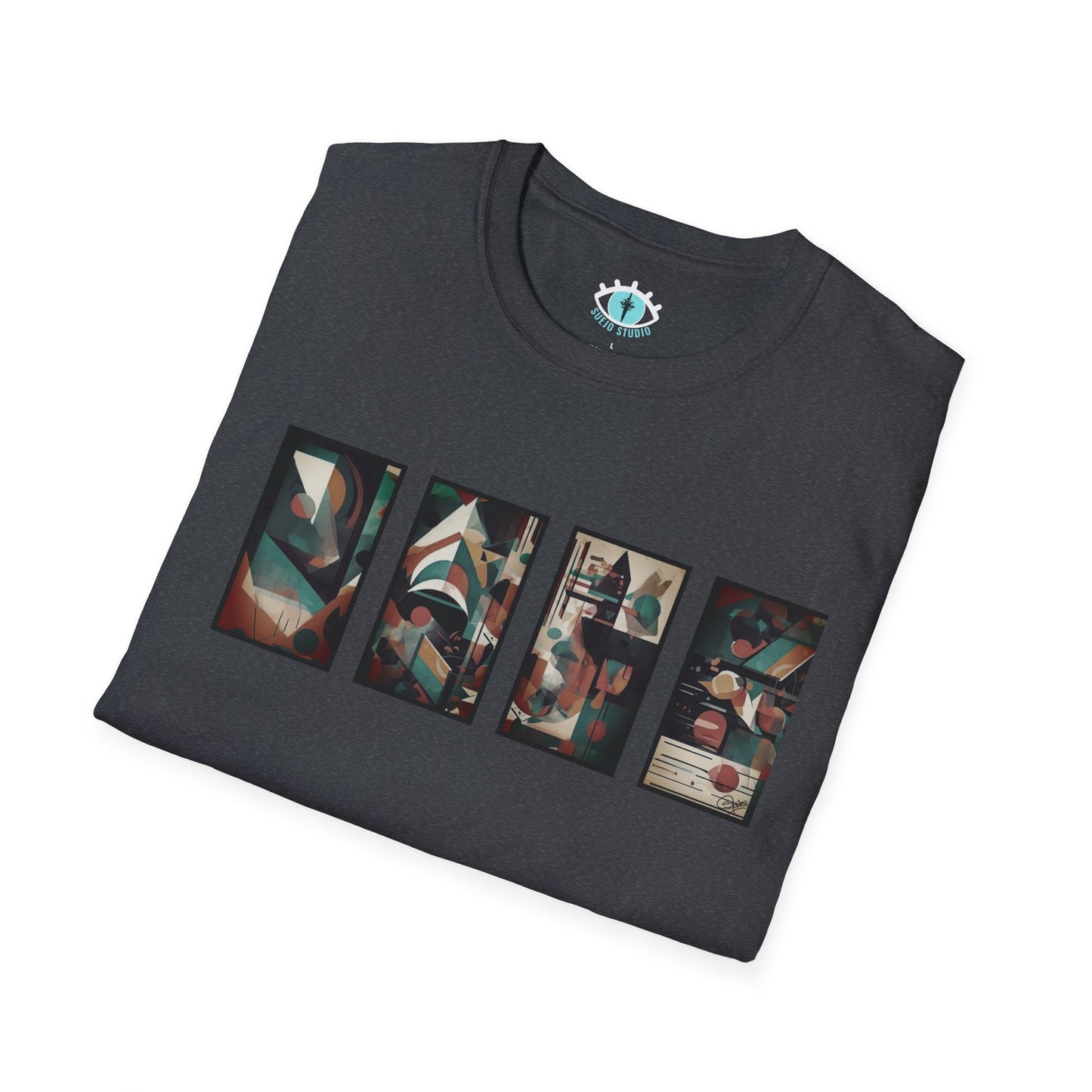 “Cityscape” Abstract Art - Unisex T-Shirt