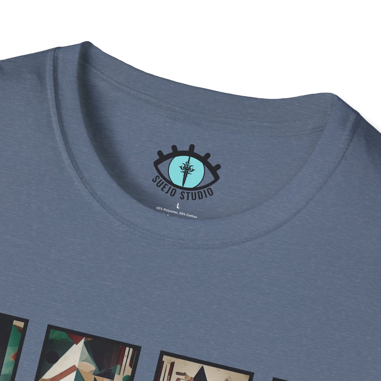 “Cityscape” Abstract Art - Unisex T-Shirt