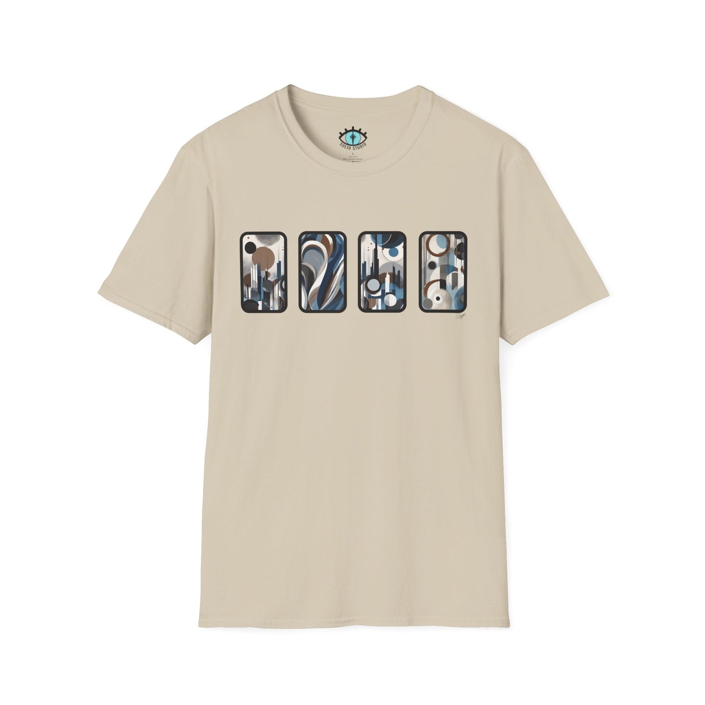 “Skyline” Abstract Art - Unisex T-Shirt