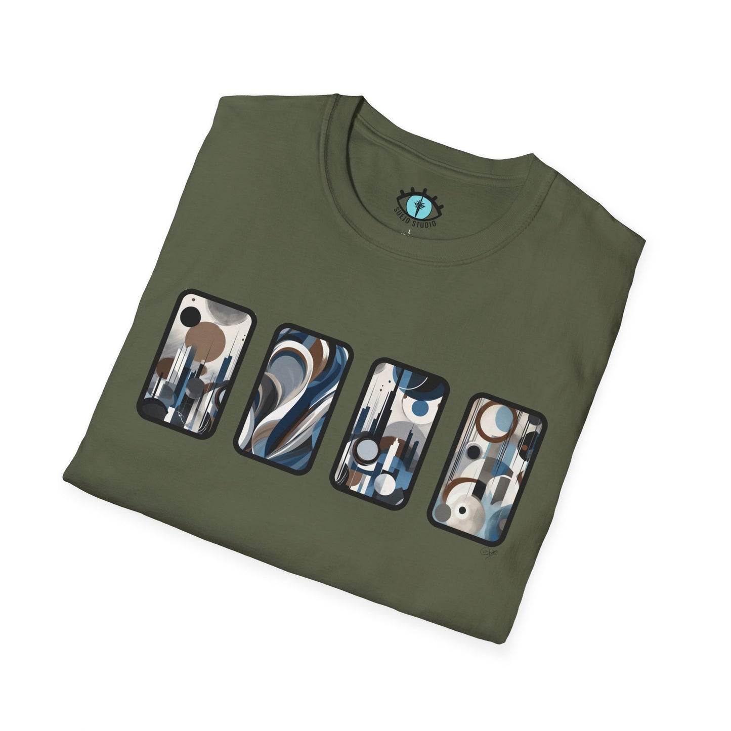 “Skyline” Abstract Art - Unisex T-Shirt
