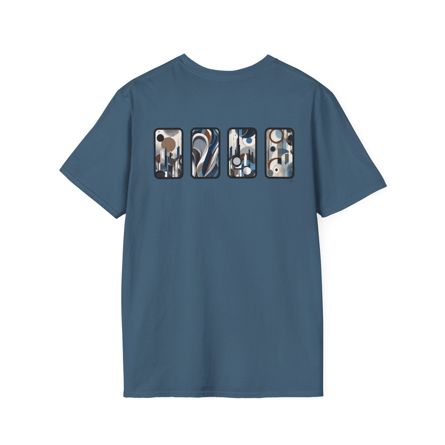 “Skyline” Abstract Art - Unisex T-Shirt