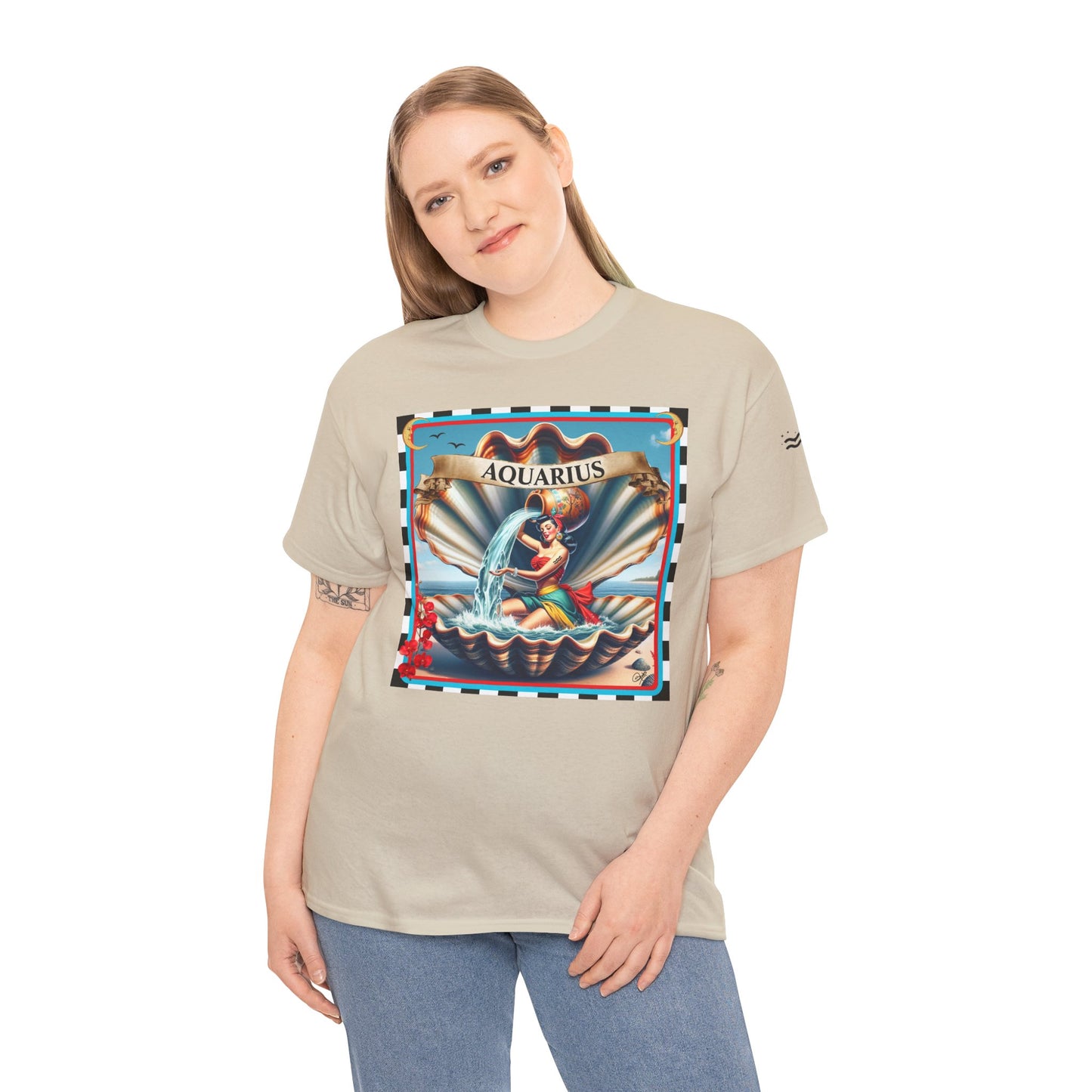 Aquarius - Unisex Cotton T-Shirt
