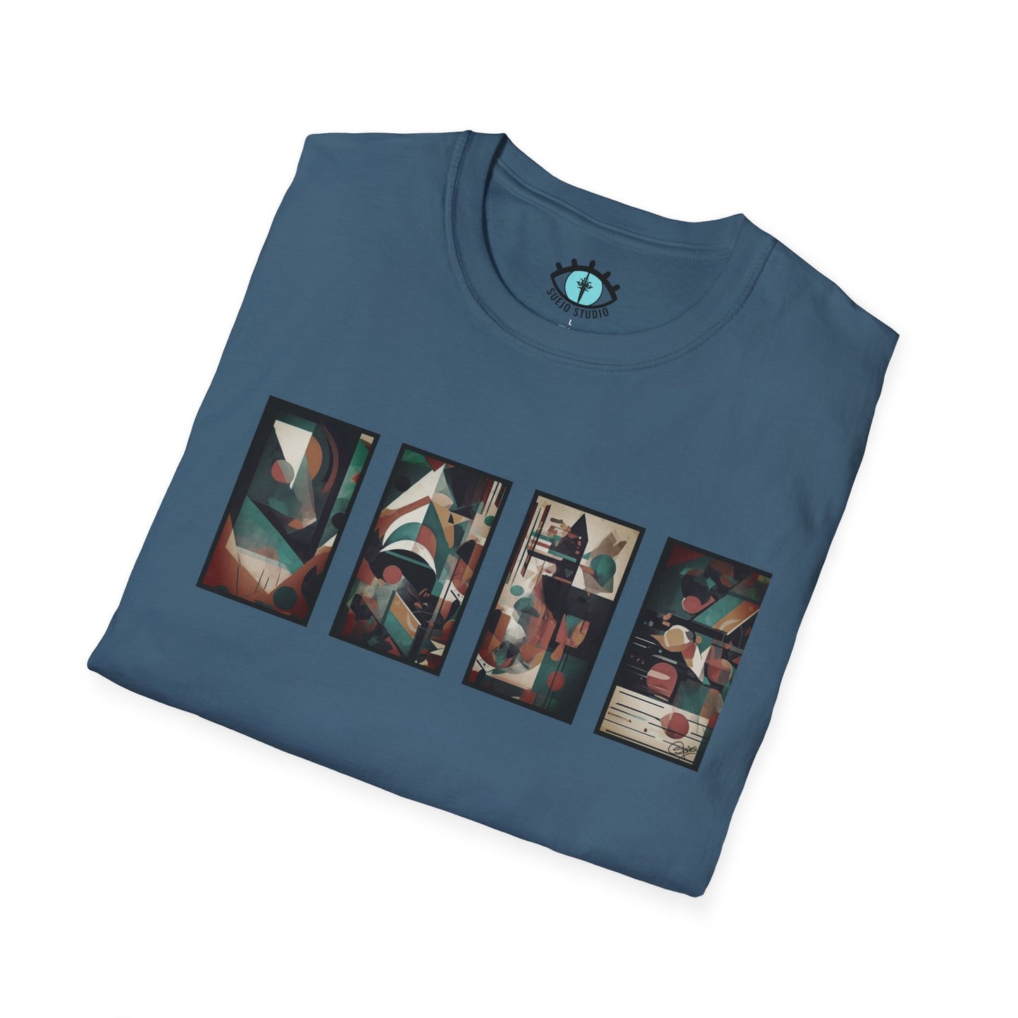 “Cityscape” Abstract Art - Unisex T-Shirt