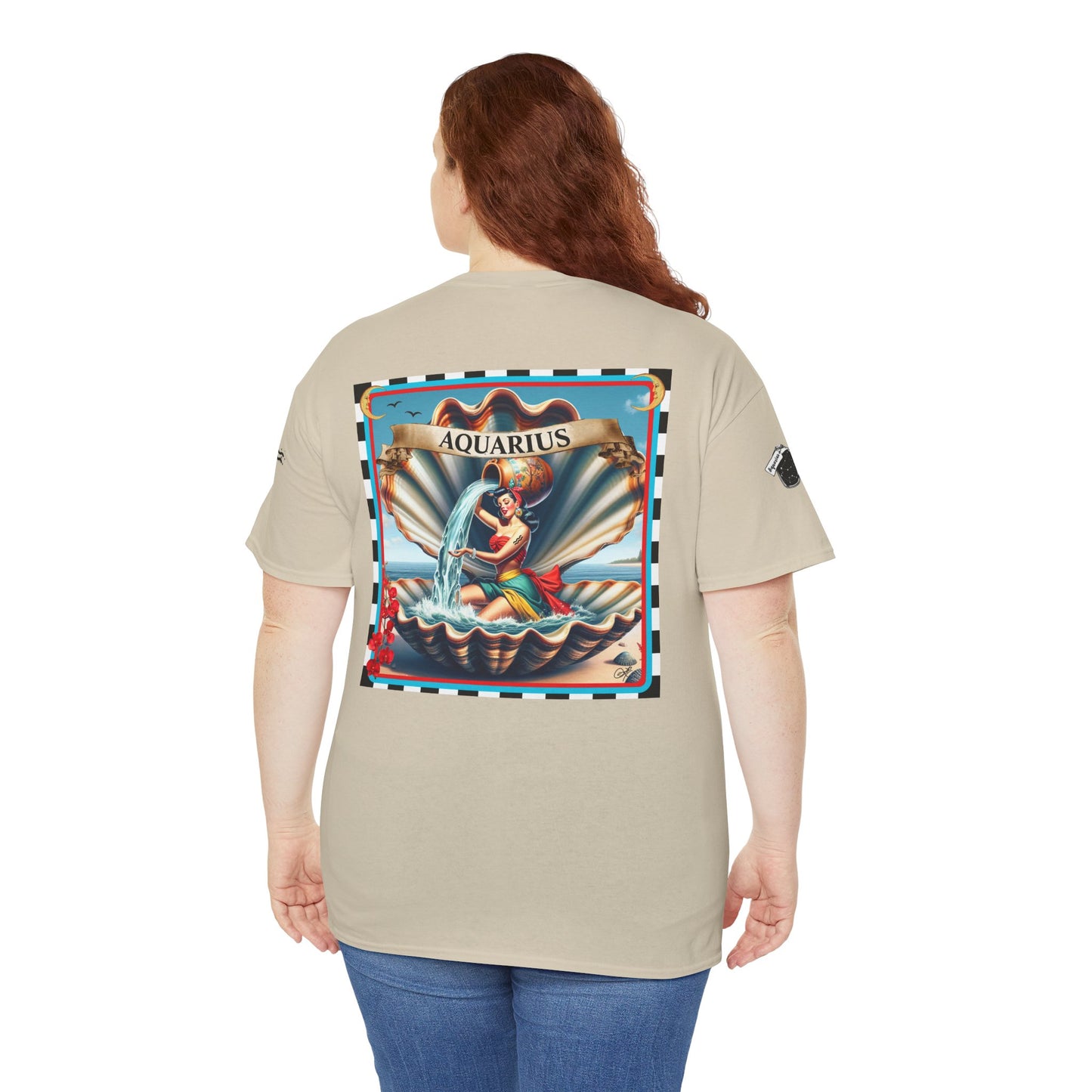 Aquarius - Unisex Cotton T-Shirt