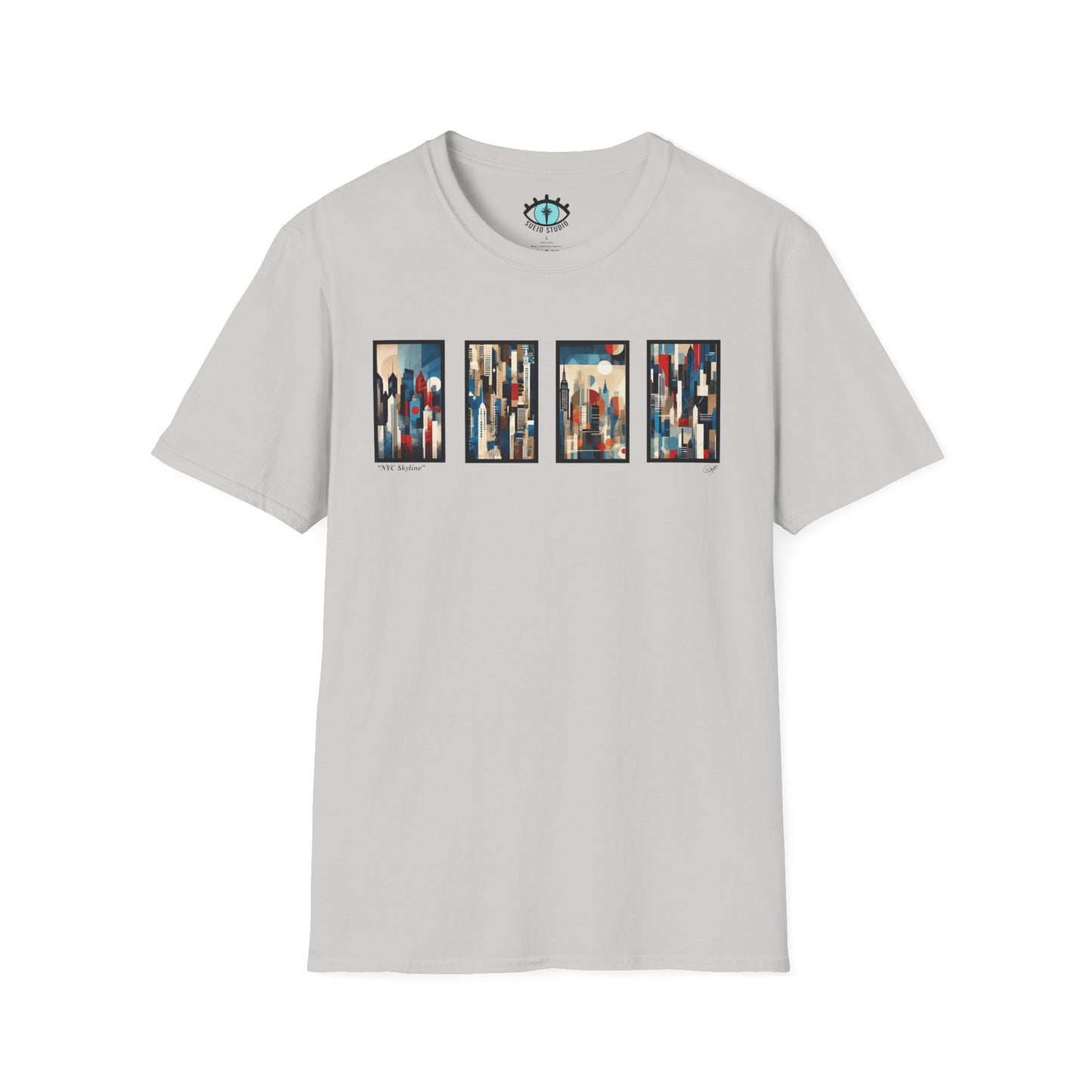 “NYC Skyline” Abstract Art - Unisex T-Shirt