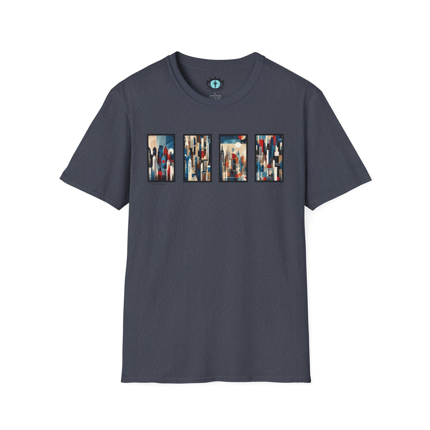 “NYC Skyline” Abstract Art - Unisex T-Shirt