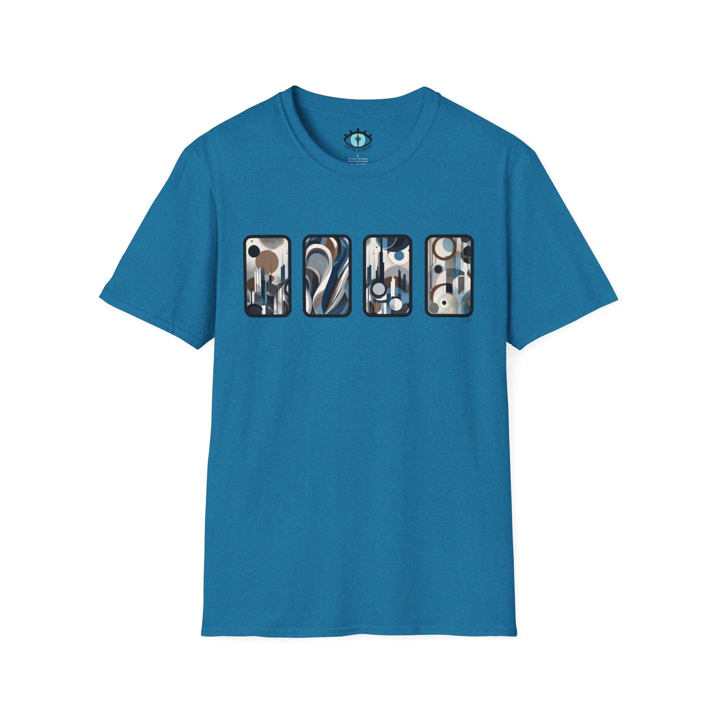 “Skyline” Abstract Art - Unisex T-Shirt