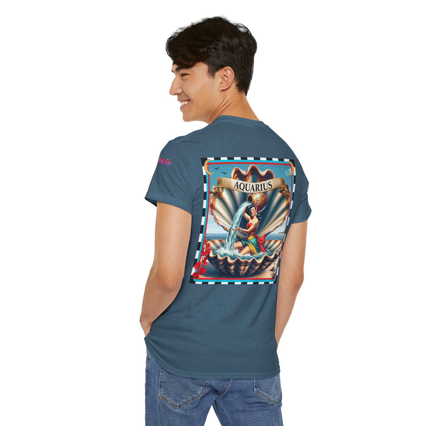 Aquarius - Unisex Cotton T-Shirt