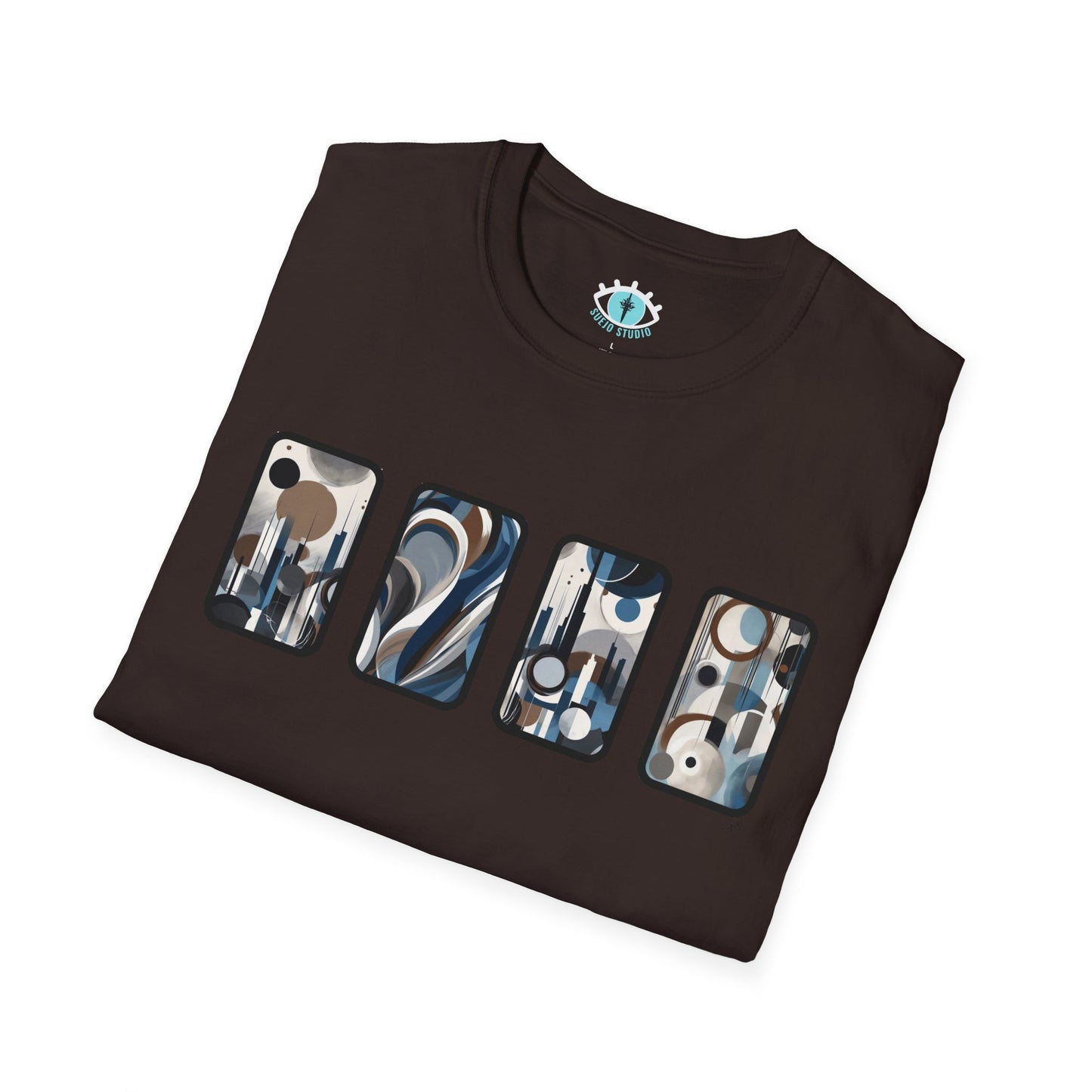 “Skyline” Abstract Art - Unisex T-Shirt
