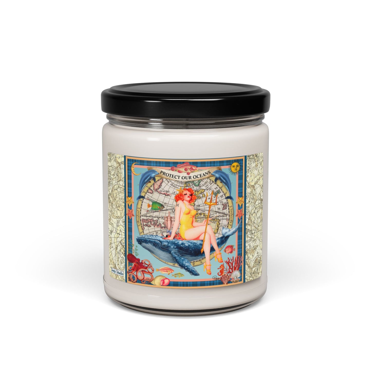 Protect Our Oceans - Scented Soy Candle, 9oz