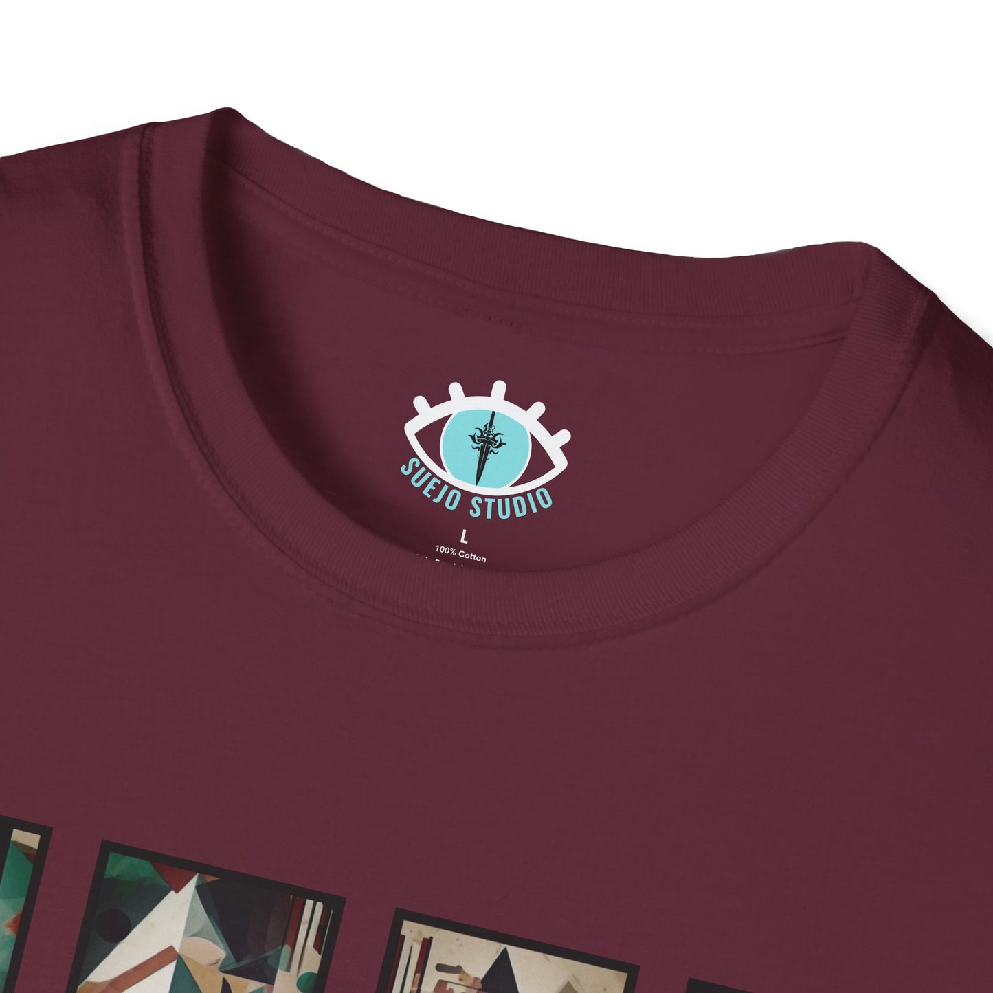 “Cityscape” Abstract Art - Unisex T-Shirt
