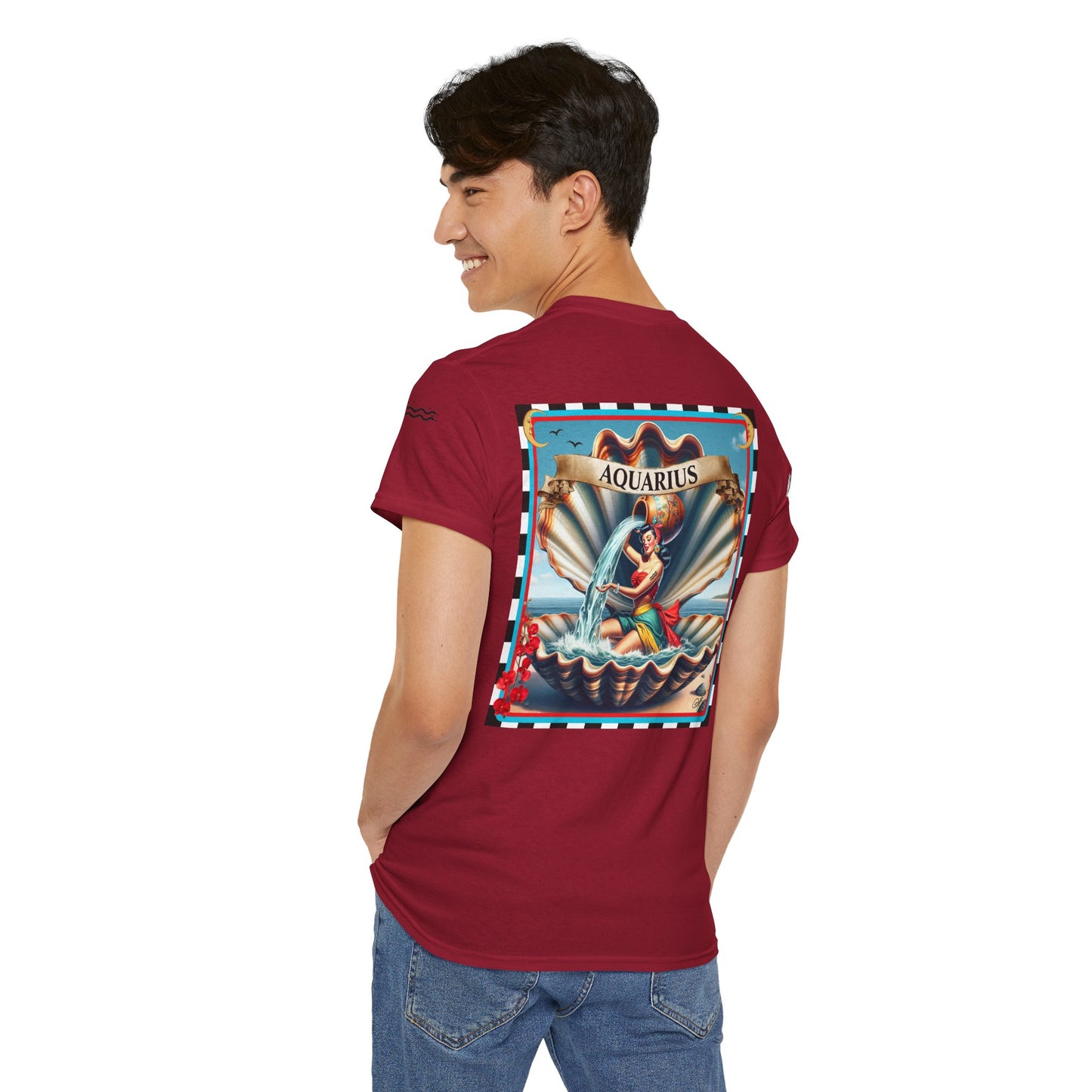 Aquarius - Unisex Cotton T-Shirt