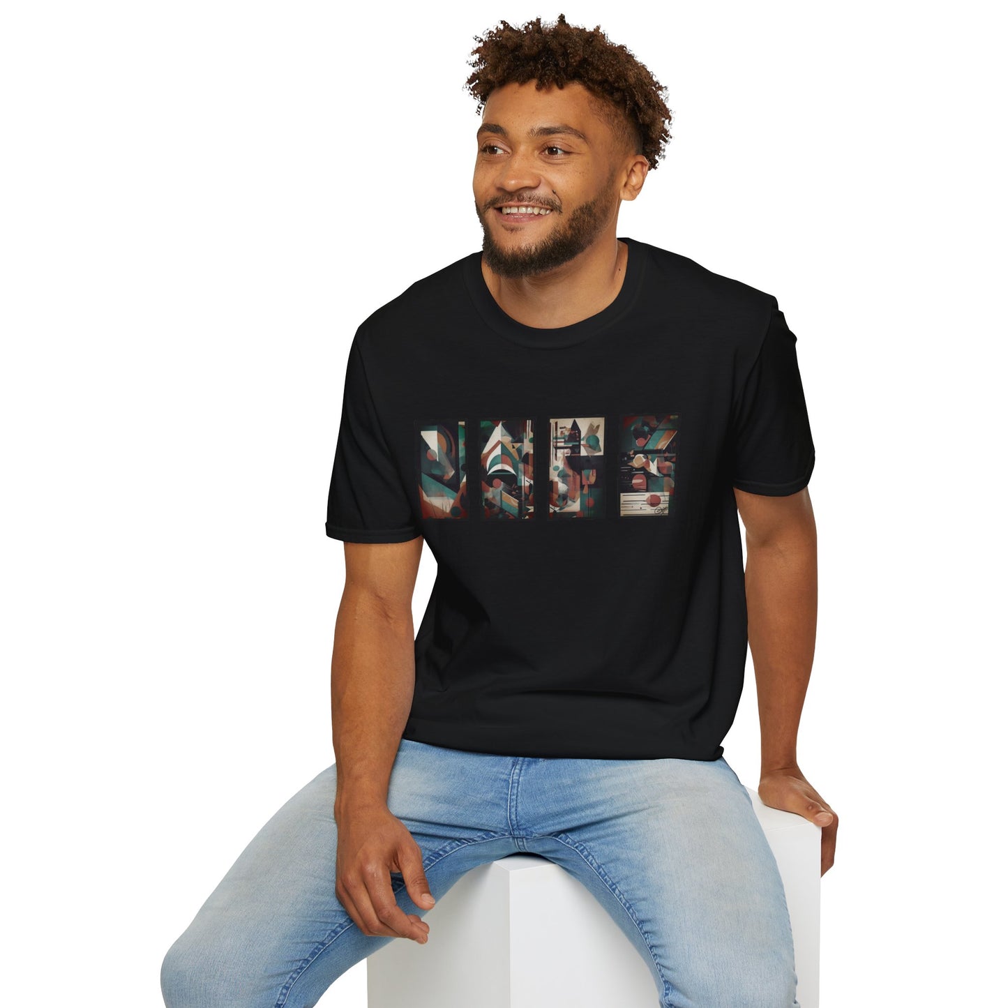 “Cityscape” Abstract Art - Unisex T-Shirt