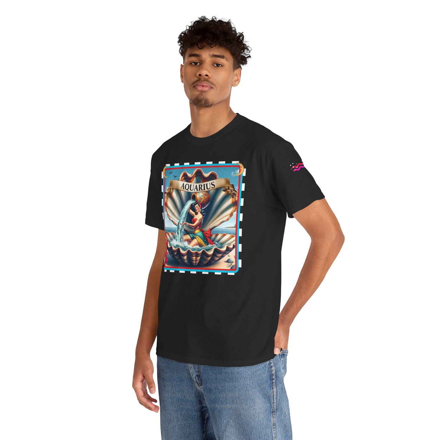 Aquarius - Unisex Cotton T-Shirt