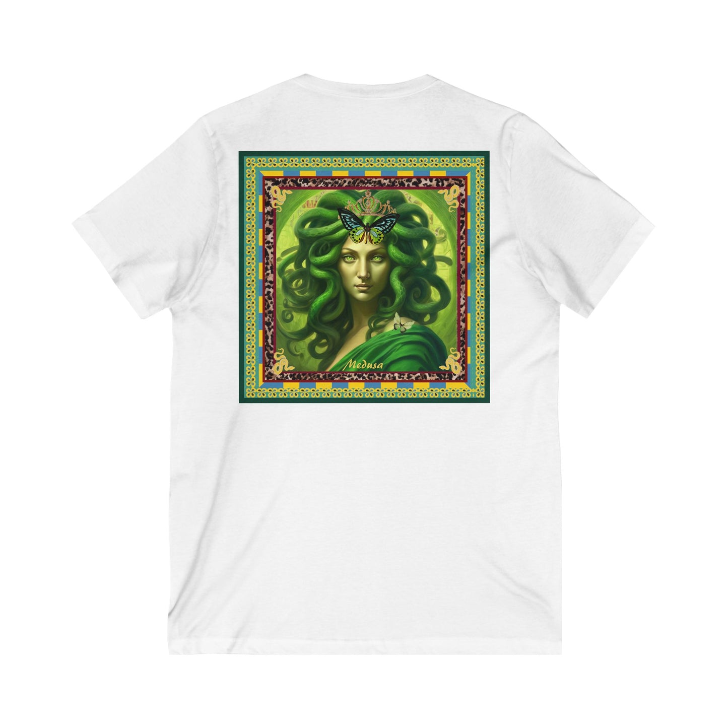 Medusa - Unisex V Neck T-Shirt