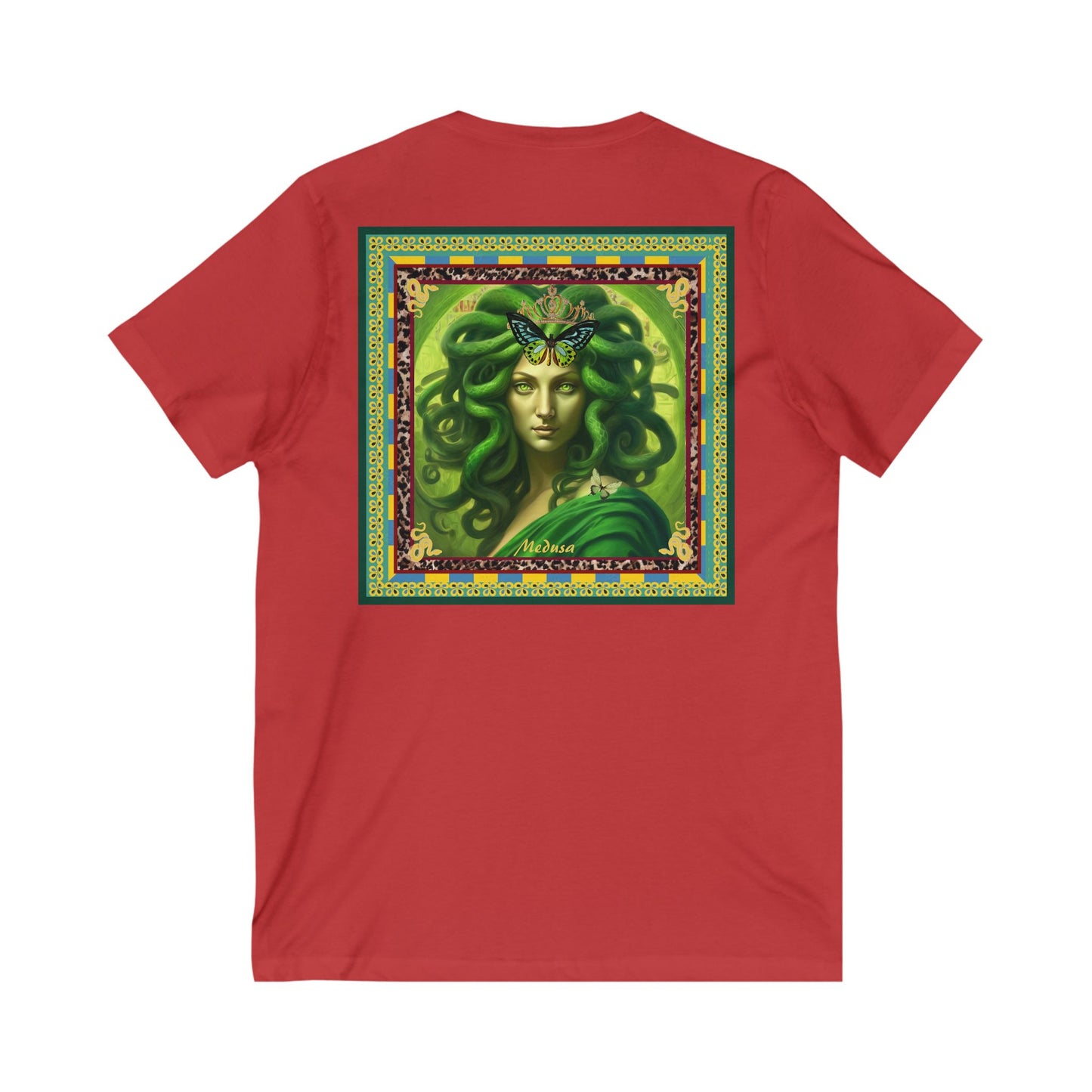 Medusa - Unisex V Neck T-Shirt