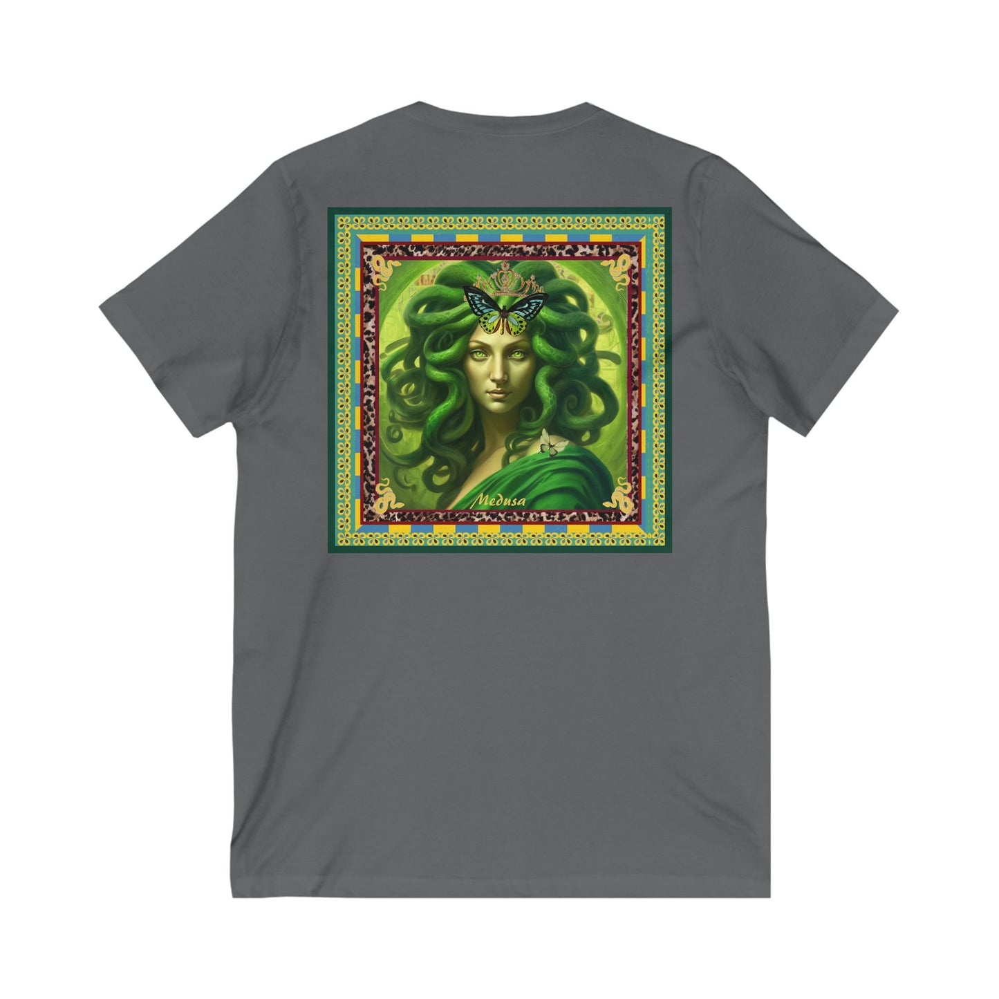 Medusa - Unisex V Neck T-Shirt