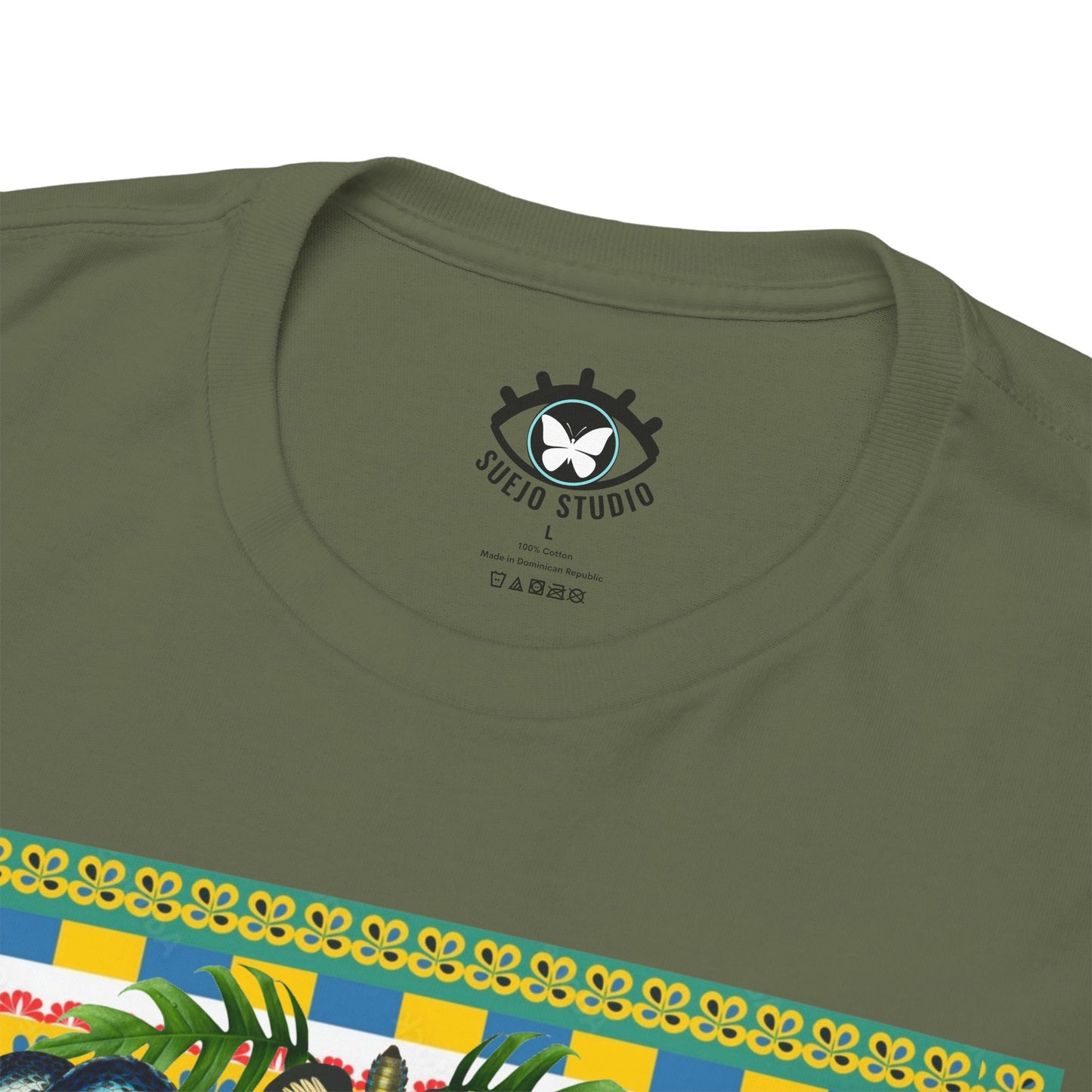 Mona Lisa Medusa - Unisex Cotton T-Shirt