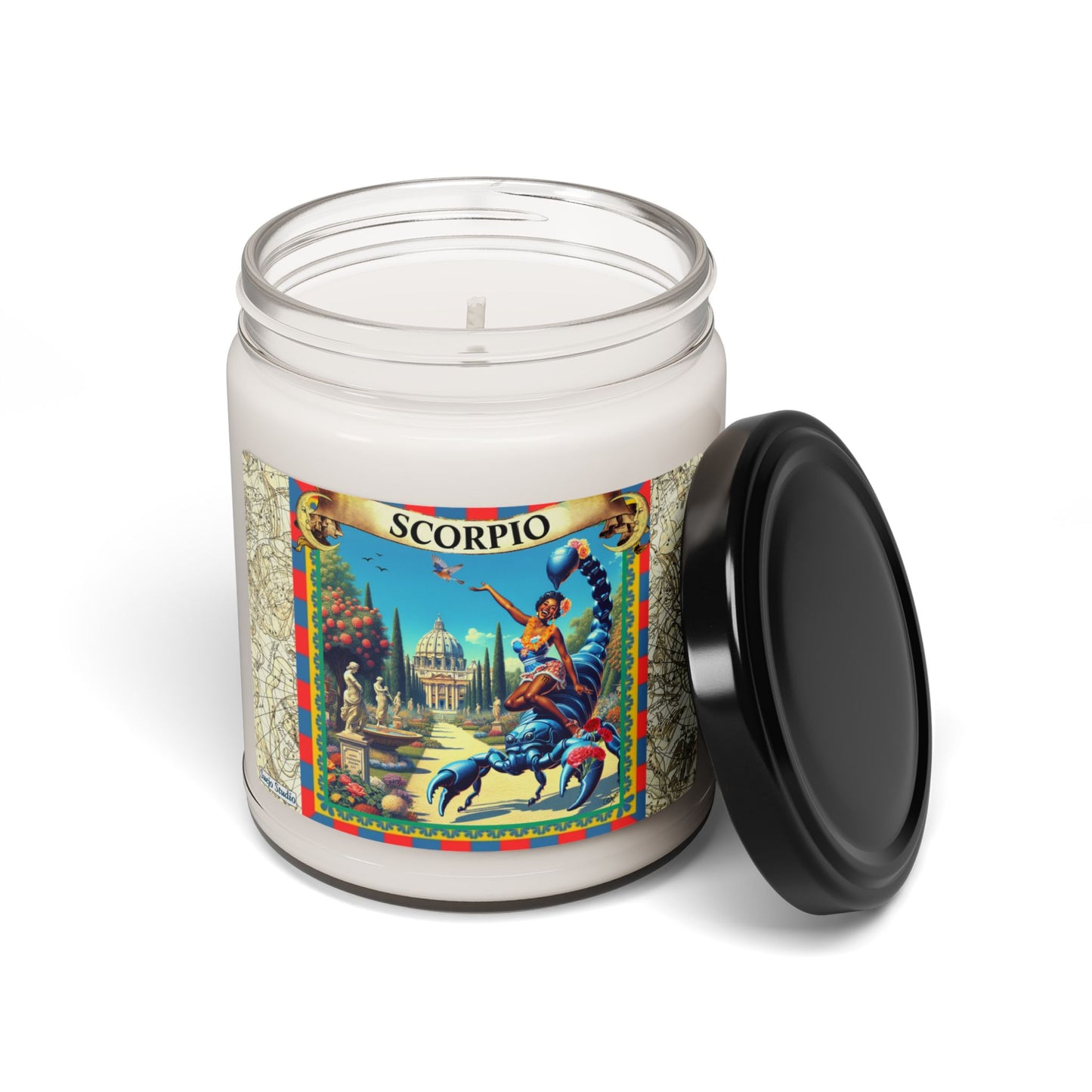 Scorpio (Oct 23 - Nov 21) - Zodiac Scented Soy Candle, 9oz