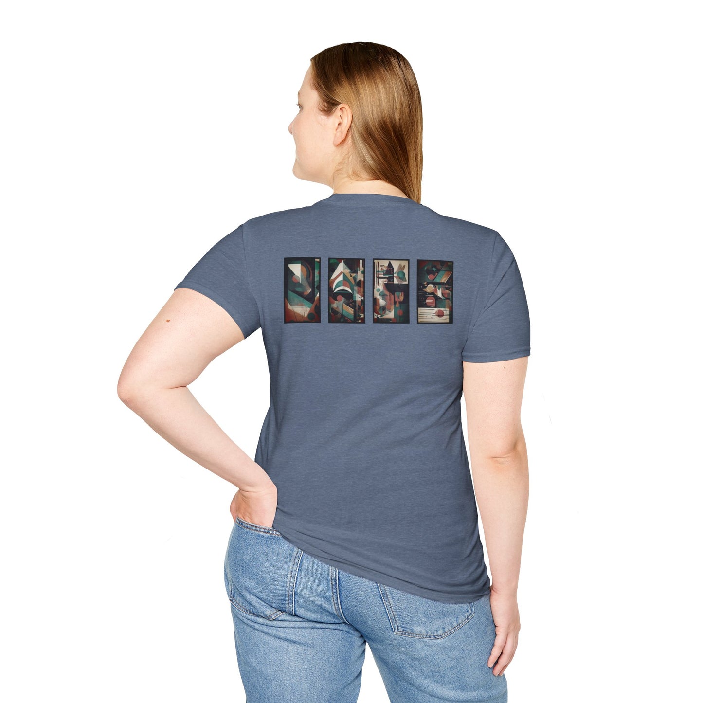 “Cityscape” Abstract Art - Unisex T-Shirt