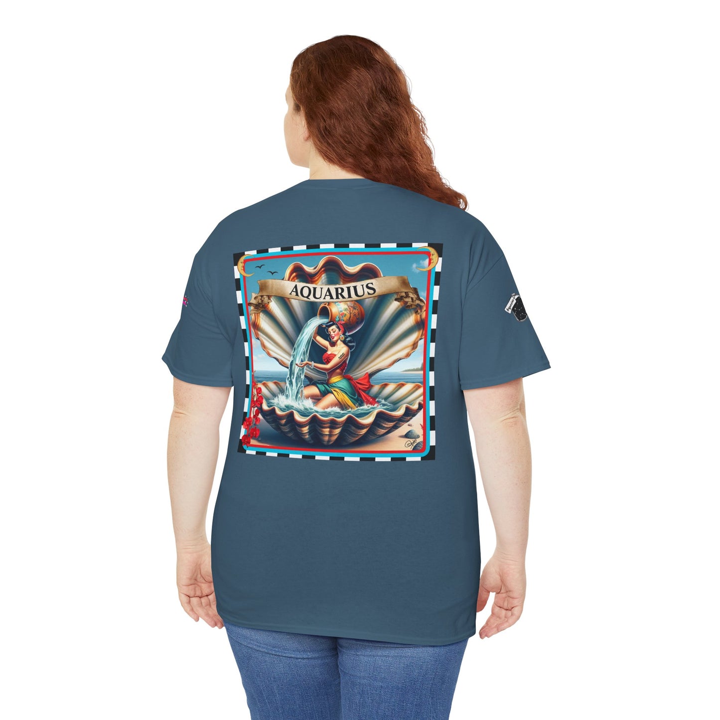 Aquarius - Unisex Cotton T-Shirt