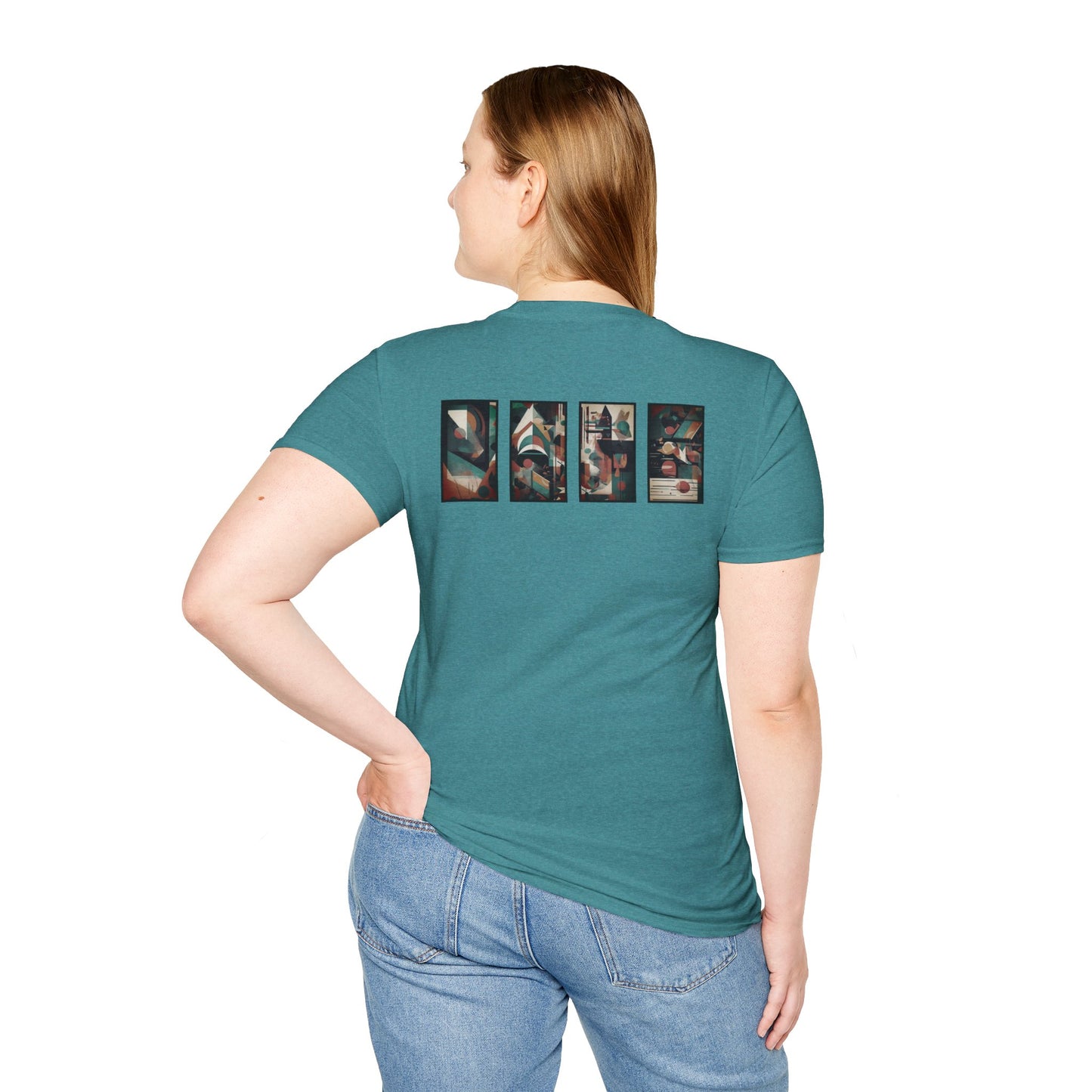 “Cityscape” Abstract Art - Unisex T-Shirt