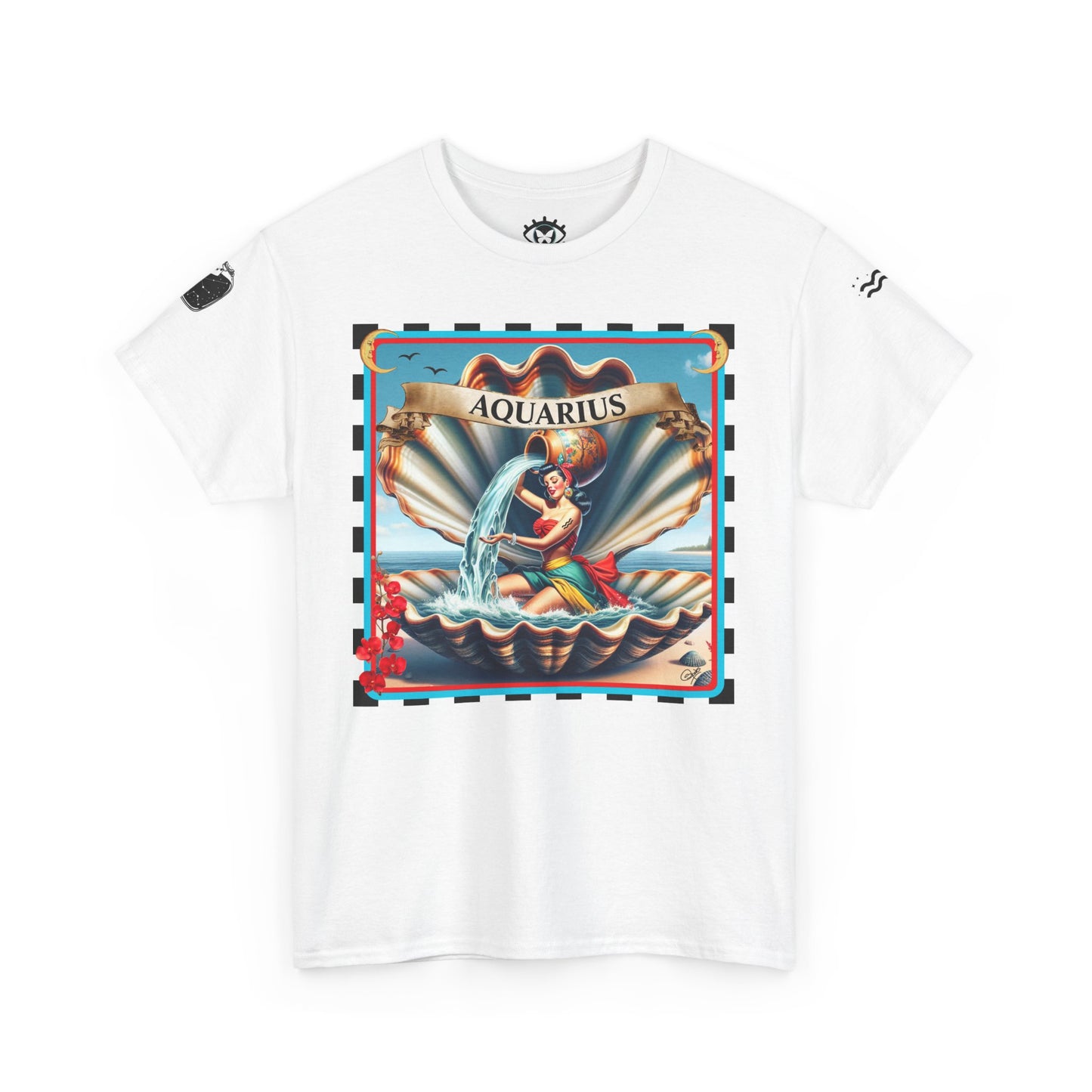 Aquarius - Unisex Cotton T-Shirt