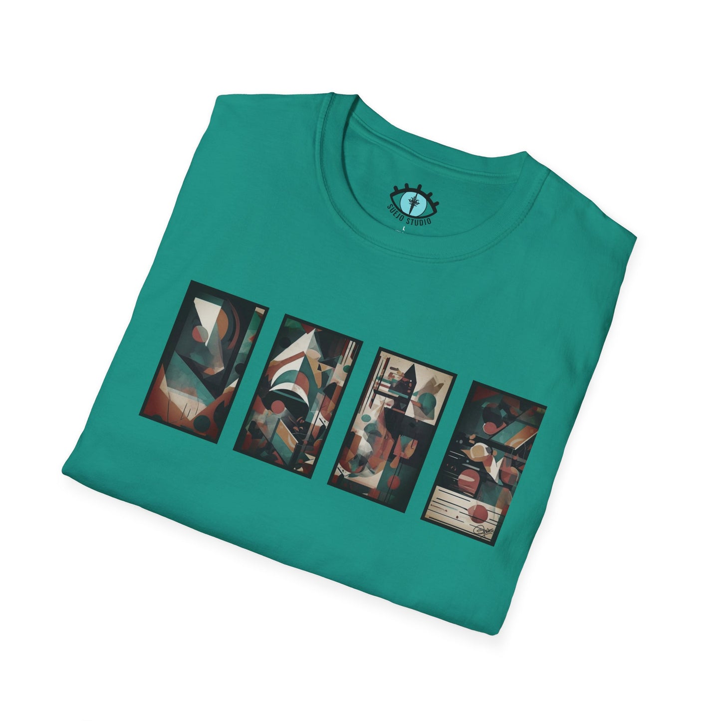 “Cityscape” Abstract Art - Unisex T-Shirt