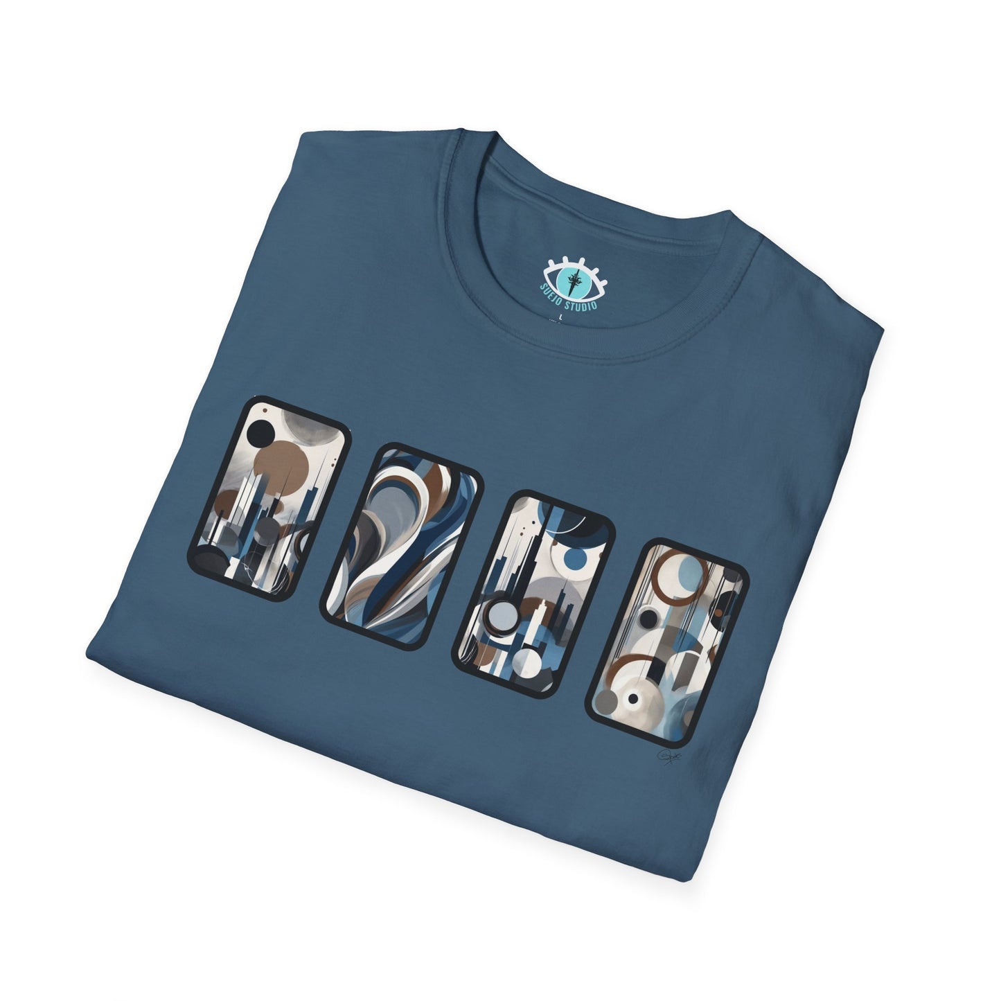 “Skyline” Abstract Art - Unisex T-Shirt