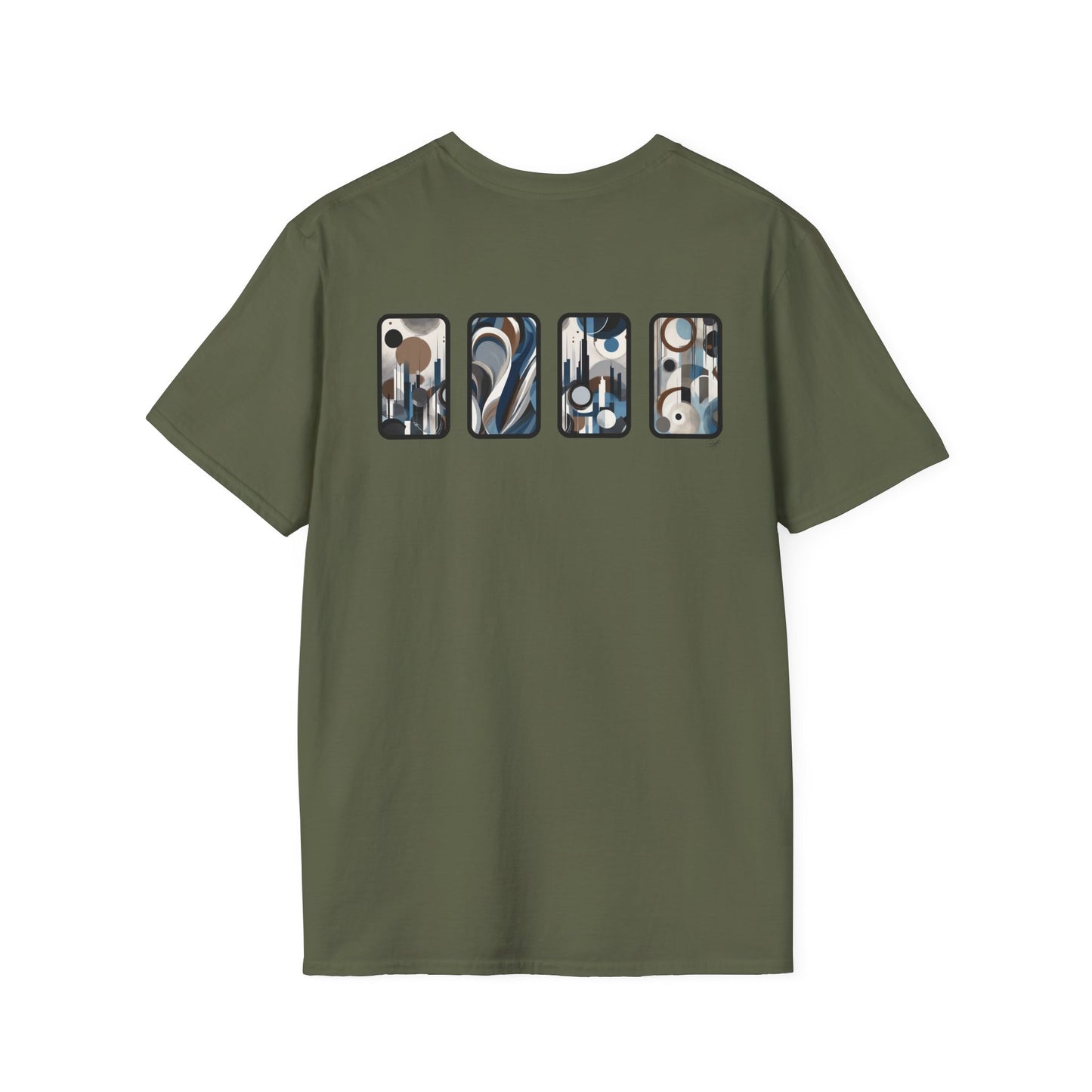 “Skyline” Abstract Art - Unisex T-Shirt