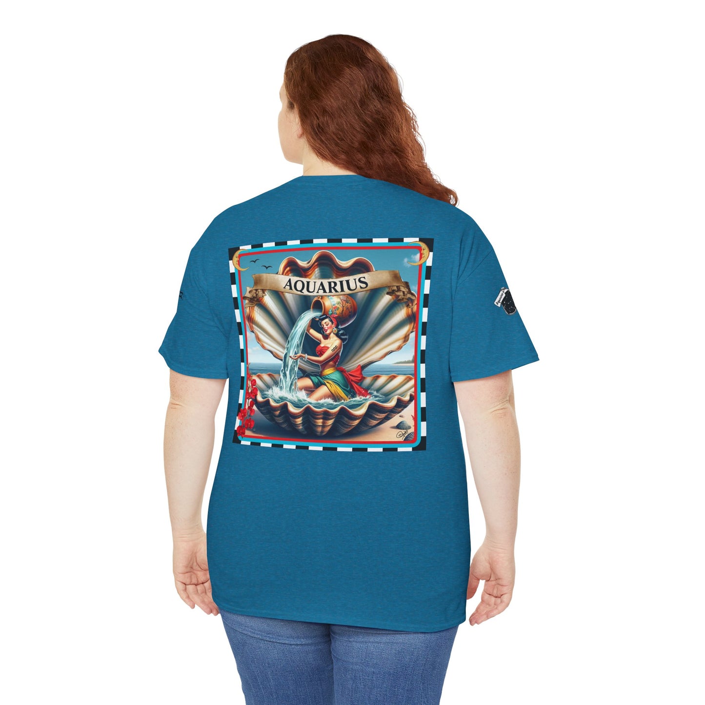 Aquarius - Unisex Cotton T-Shirt