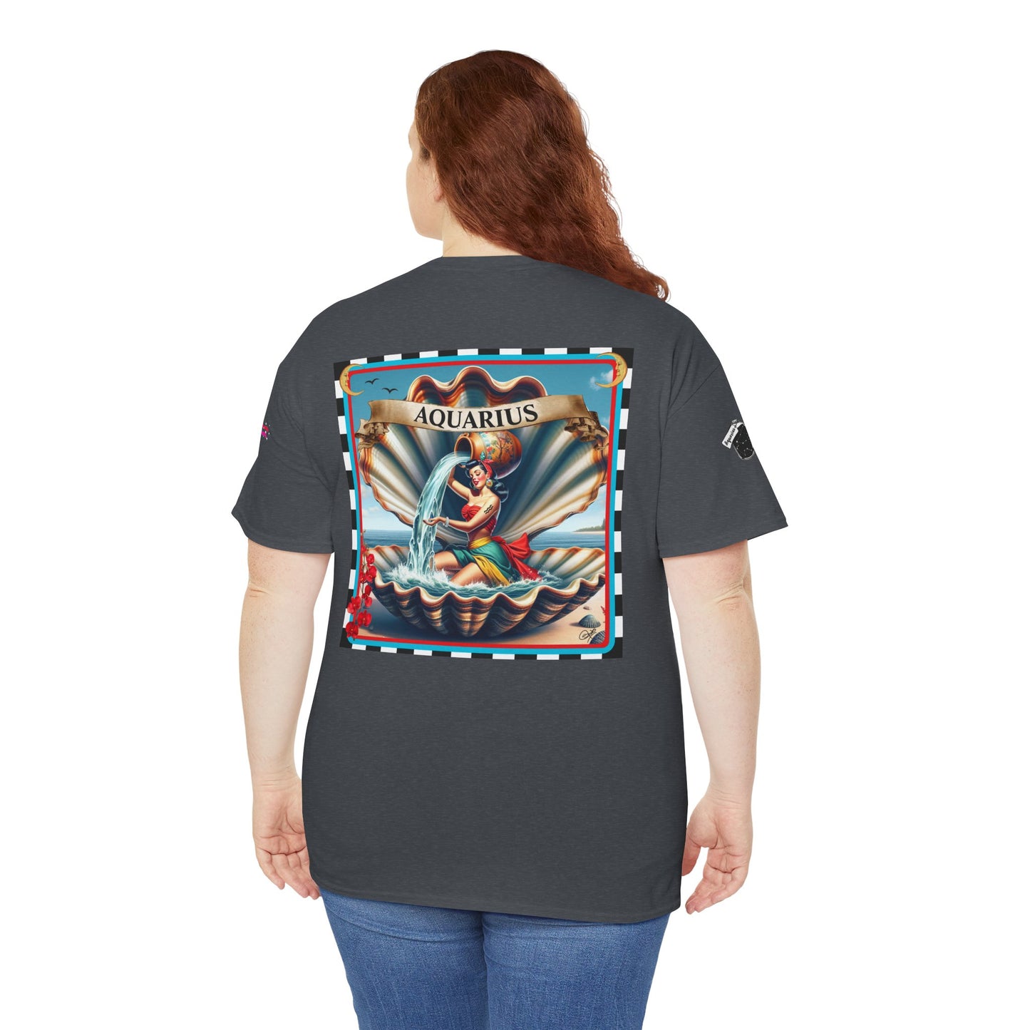 Aquarius - Unisex Cotton T-Shirt
