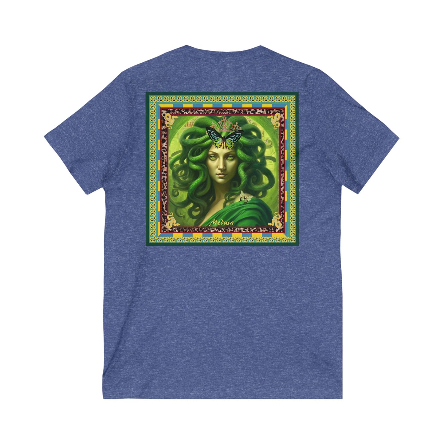 Medusa - Unisex V Neck T-Shirt
