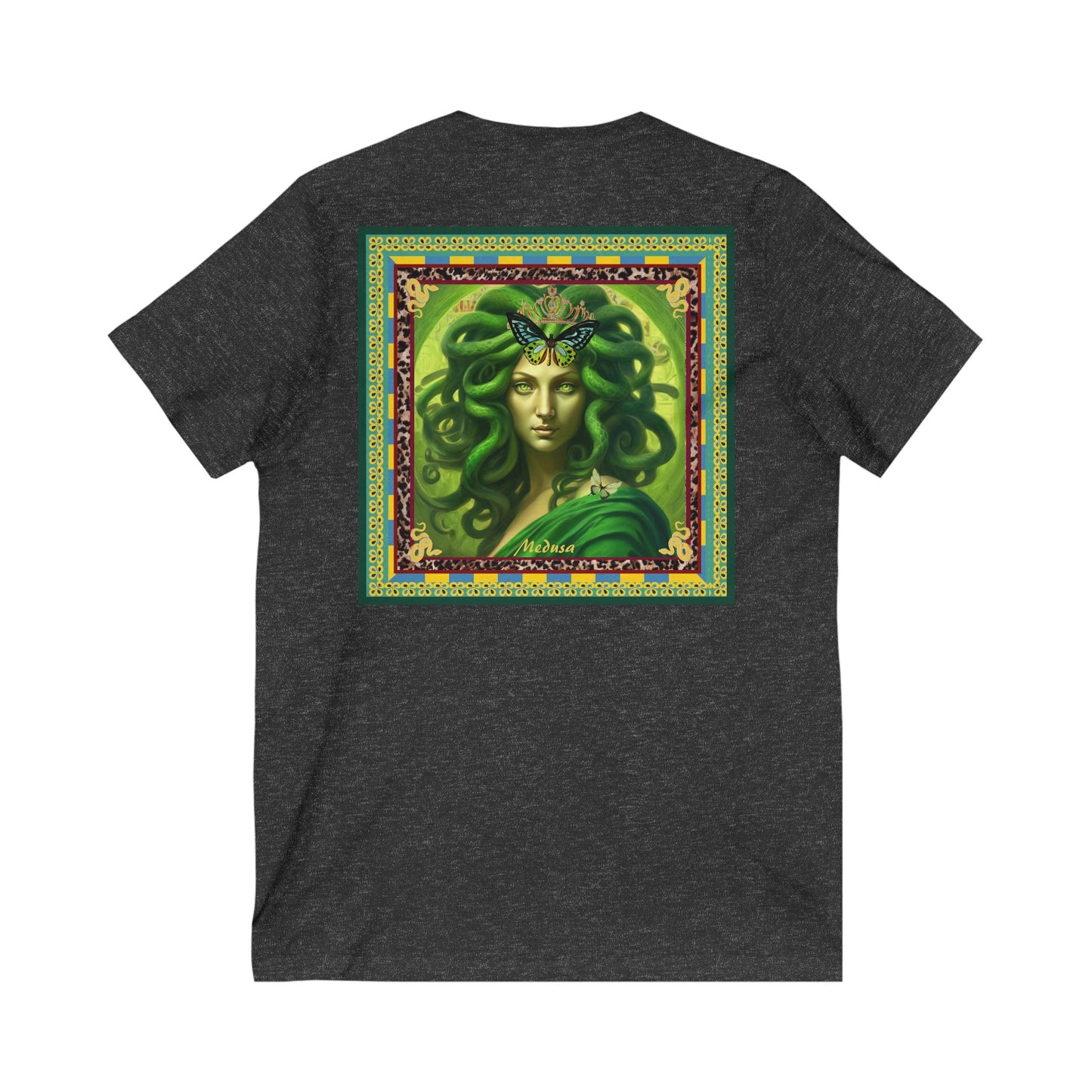 Medusa - Unisex V Neck T-Shirt