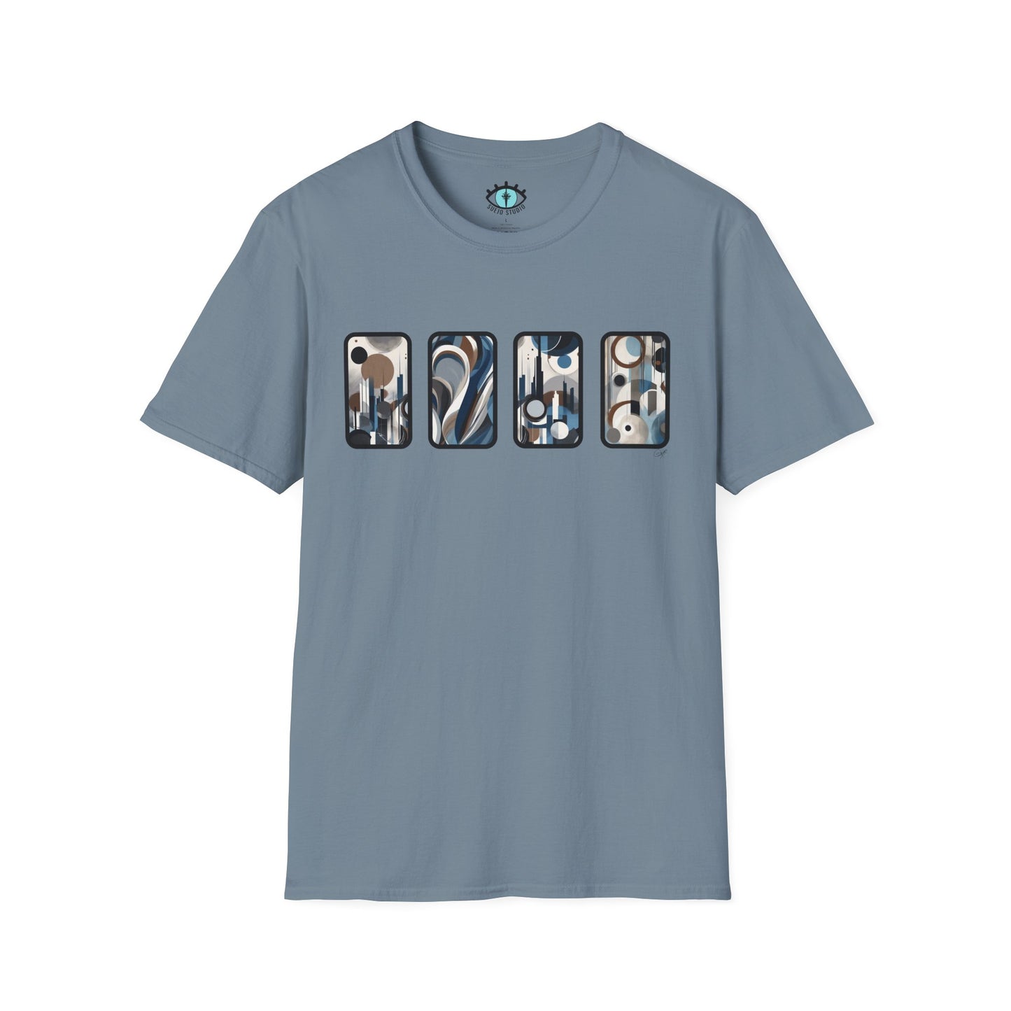 “Skyline” Abstract Art - Unisex T-Shirt