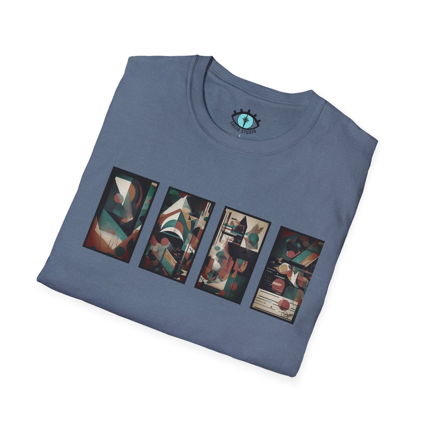 “Cityscape” Abstract Art - Unisex T-Shirt