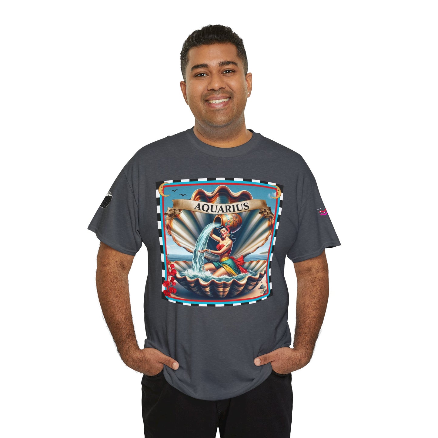 Aquarius - Unisex Cotton T-Shirt
