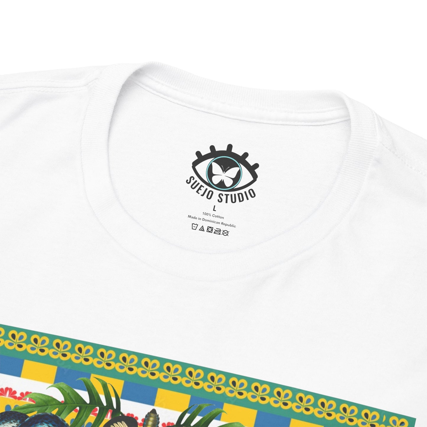 Mona Lisa Medusa - Unisex Cotton T-Shirt