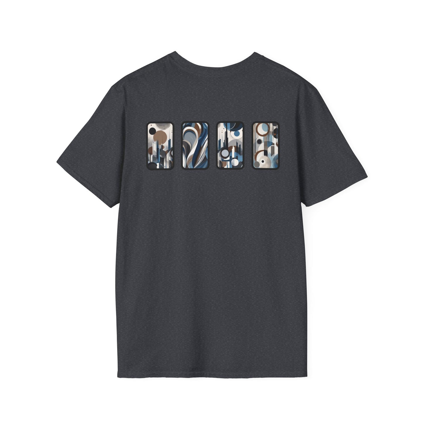 “Skyline” Abstract Art - Unisex T-Shirt