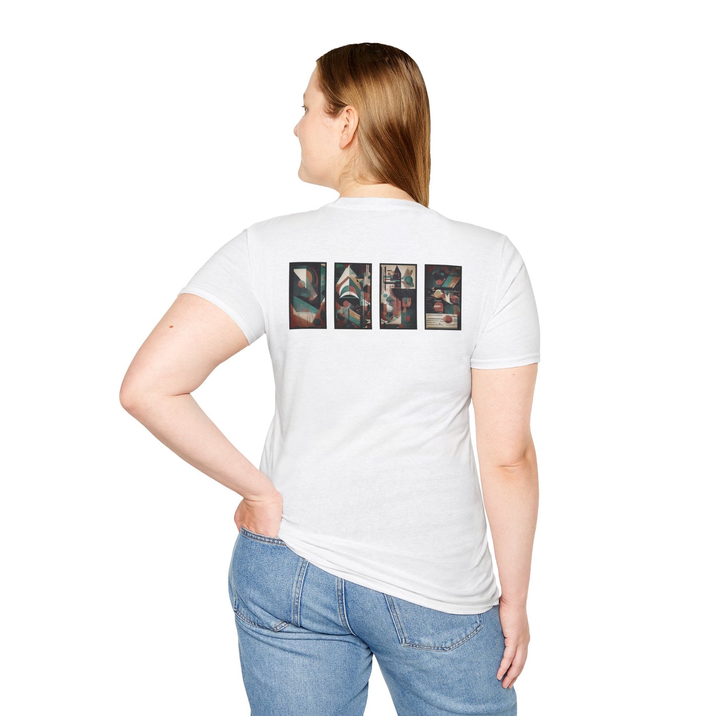 “Cityscape” Abstract Art - Unisex T-Shirt