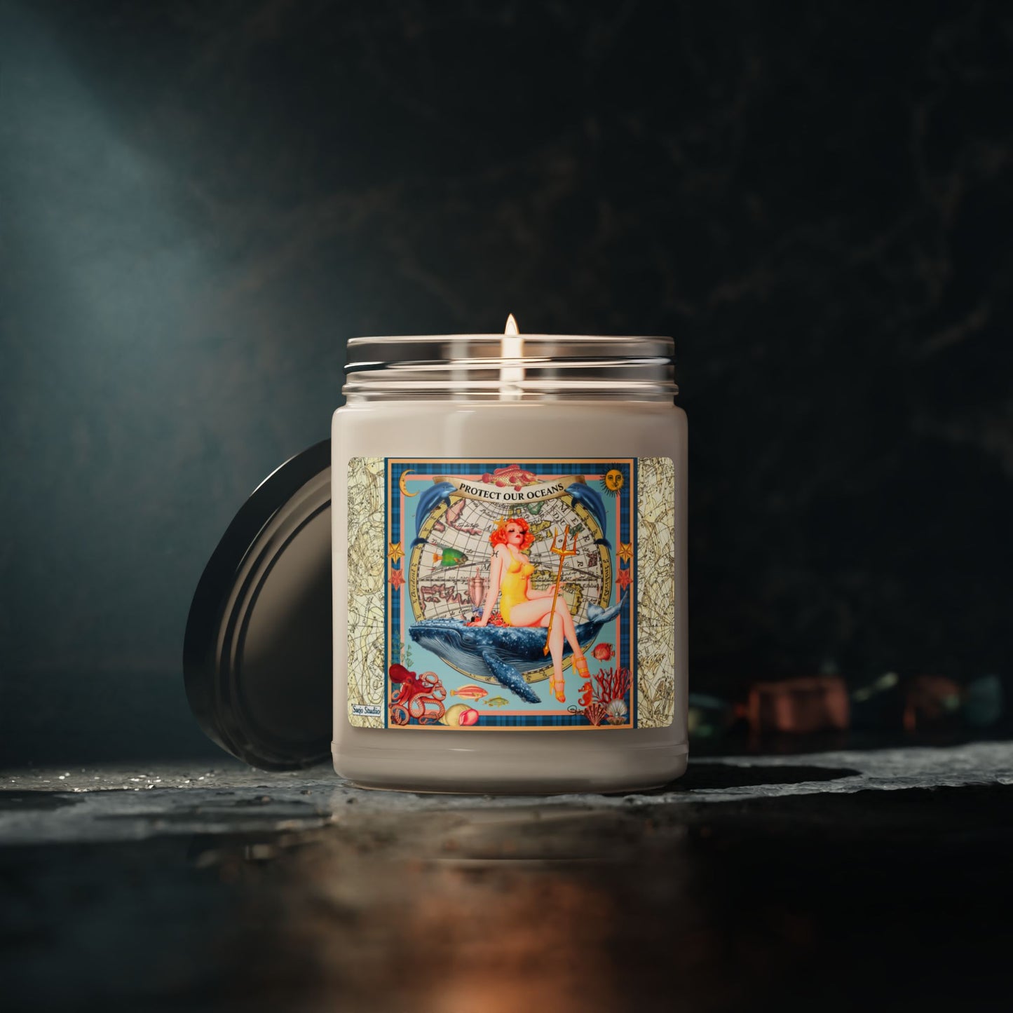 Protect Our Oceans - Scented Soy Candle, 9oz
