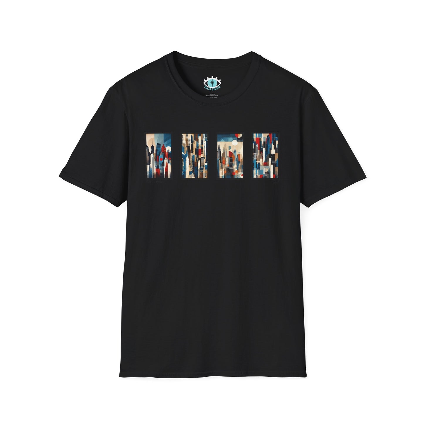 “NYC Skyline” Abstract Art - Unisex T-Shirt